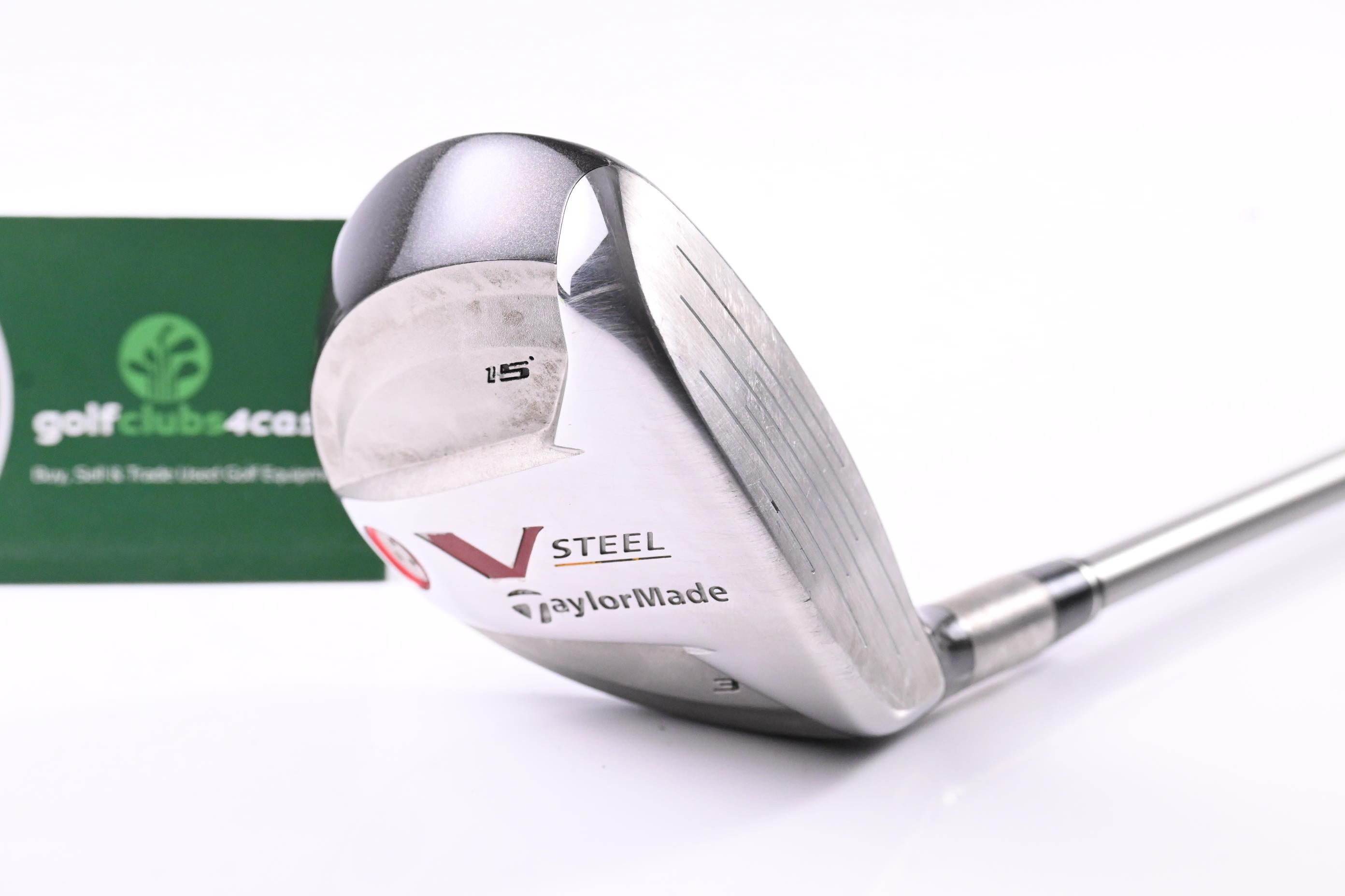 Taylormade V-Steel #3 Wood / 15 Degree / Regular Flex Ultralite Shaft