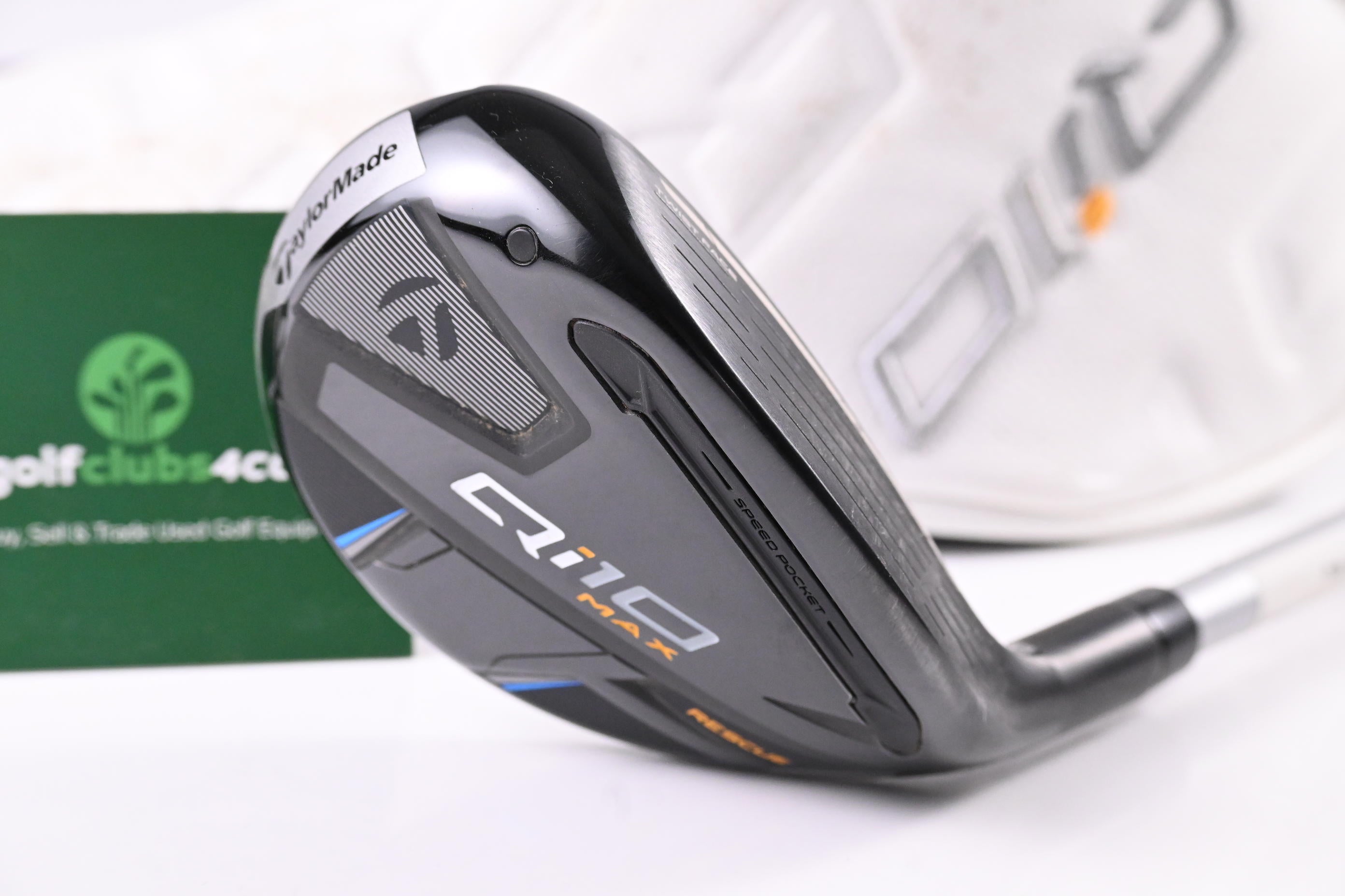 Ladies Taylormade Qi10 Max #5 Hybrid / 27 Degree / Ladies Flex SpeederNX TCS 40