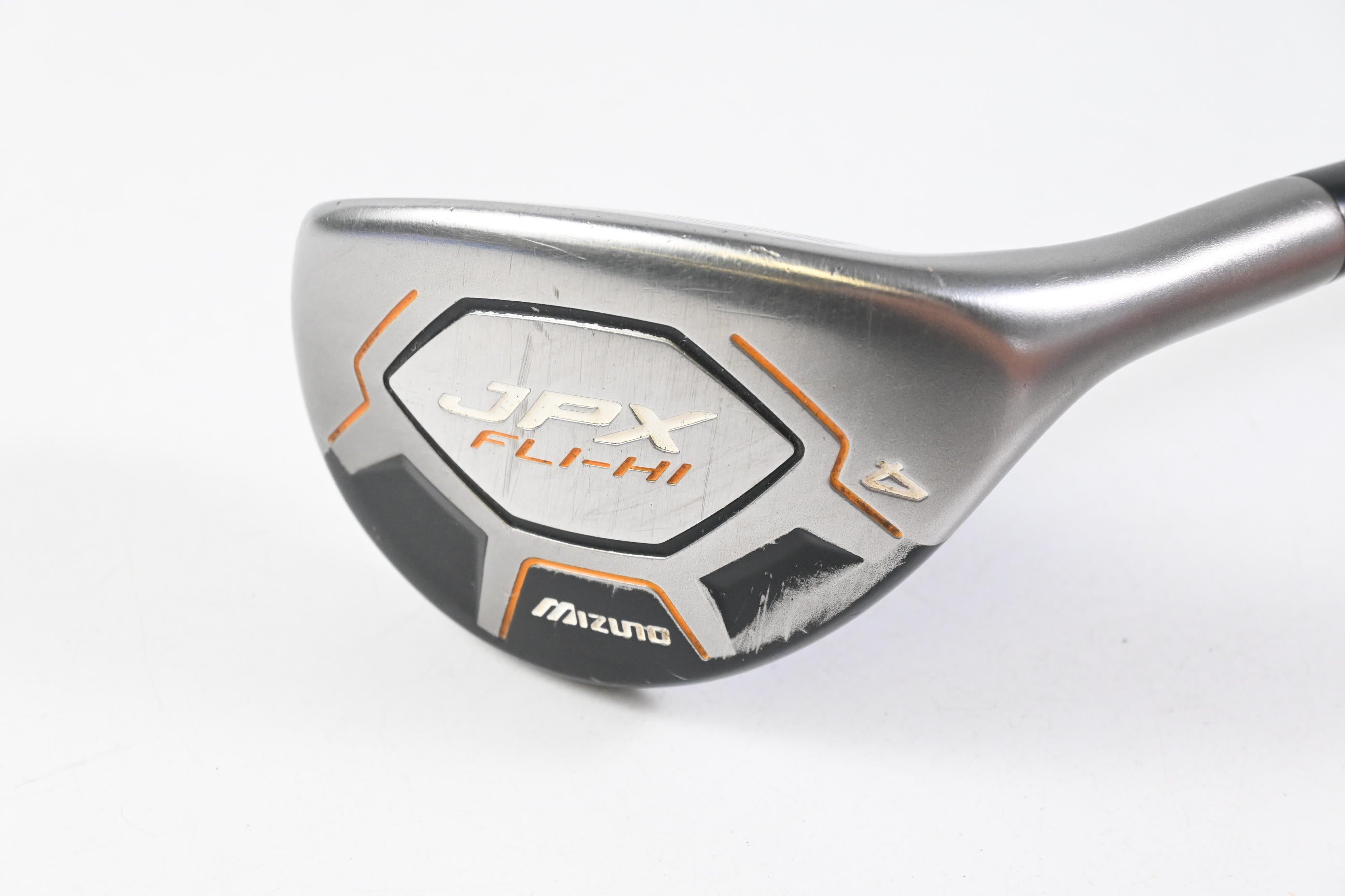 Mizuno JPX Fli-Hi #4 Hybrid / 22 Degree / Stiff Flex KBS Tour C-Taper 110 Shaft