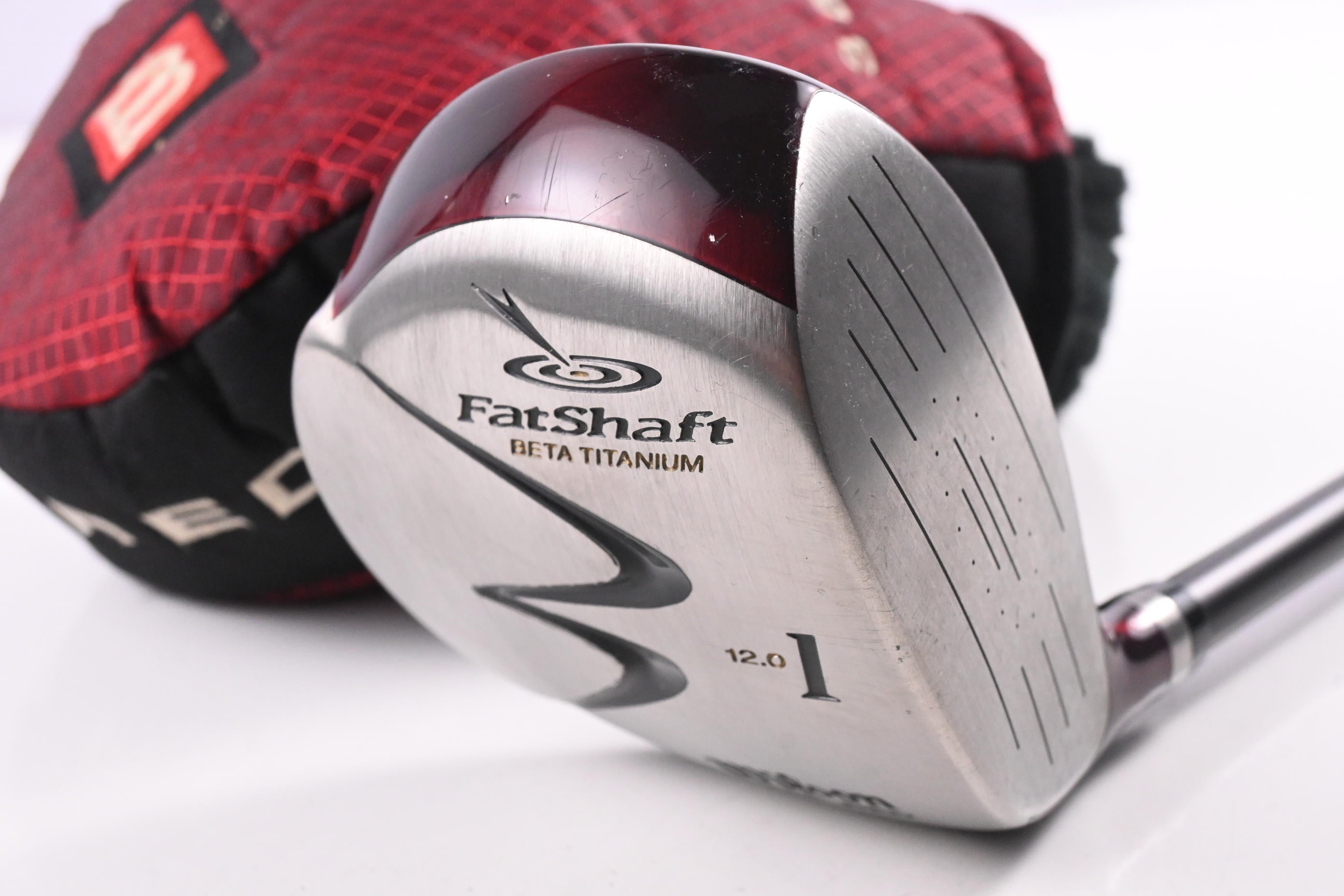 Wilson Fat Shaft Deep Red Driver / 12 Degree / Regular Flex Grafalloy Prolite