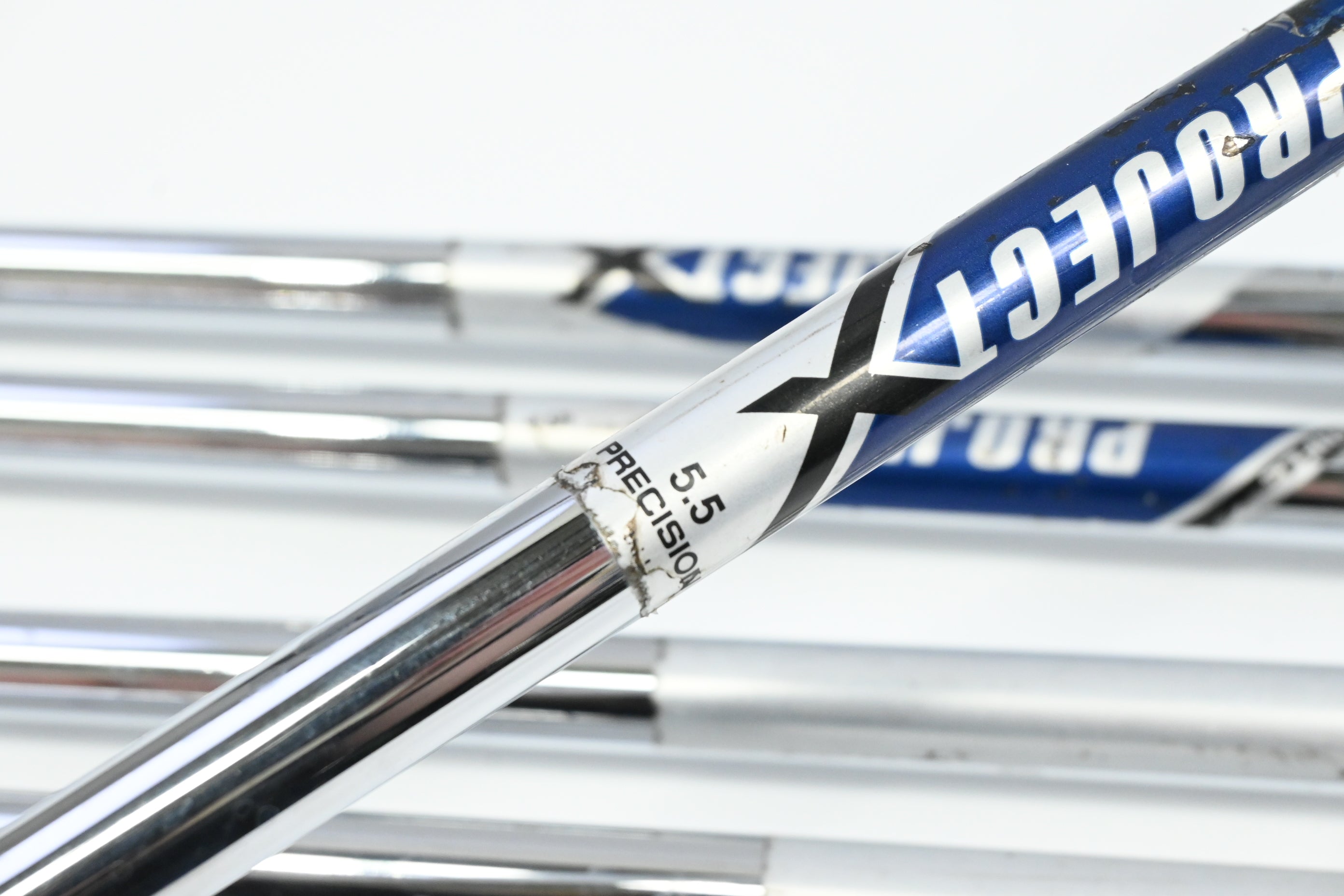 Mizuno MP-57 Irons / 6-PW / Regular Plus Flex Project X Rifle Shafts