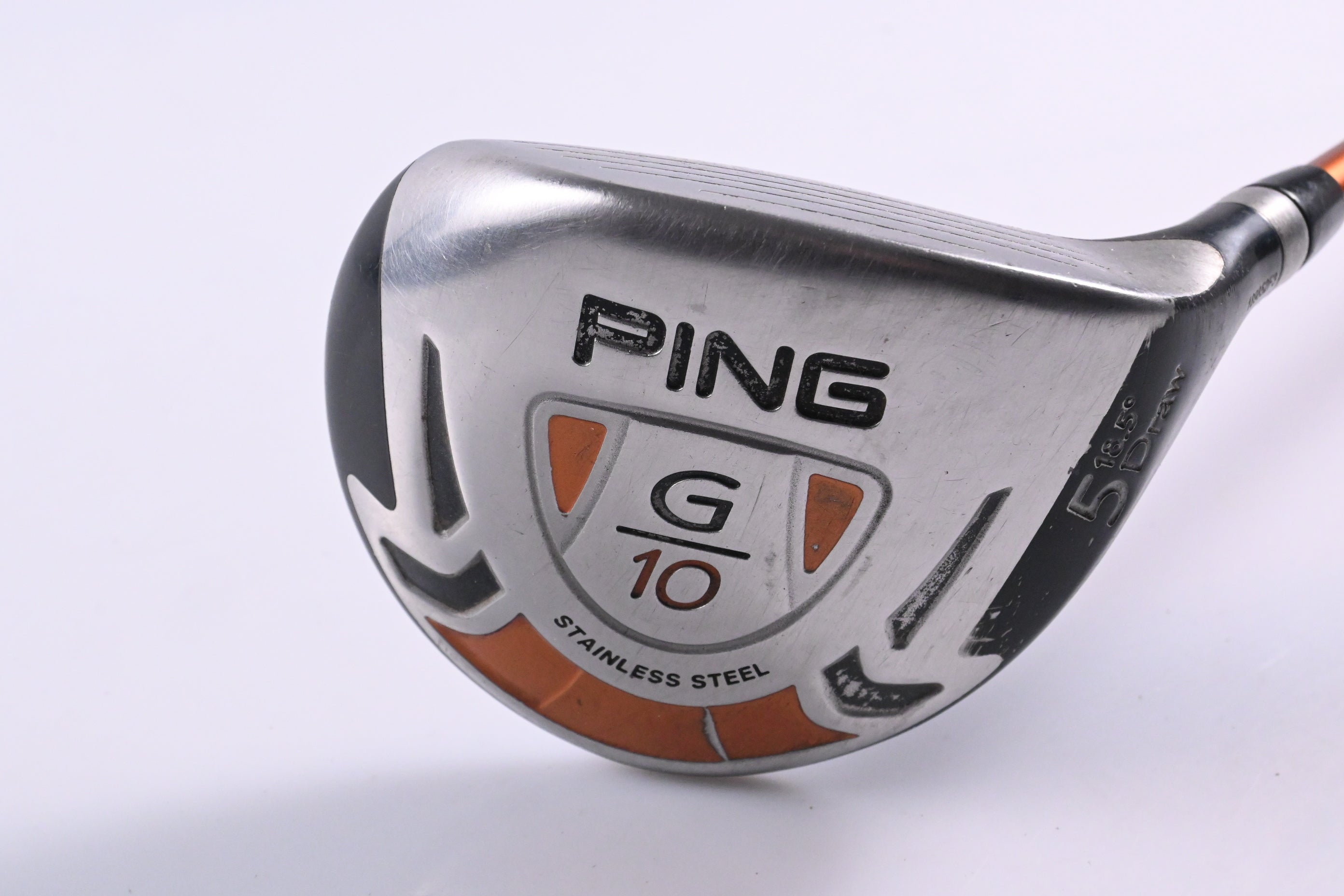Ping G10 Draw #5 Wood / 18.5 Degree / Regular Flex Ping TFC 129 Shaft