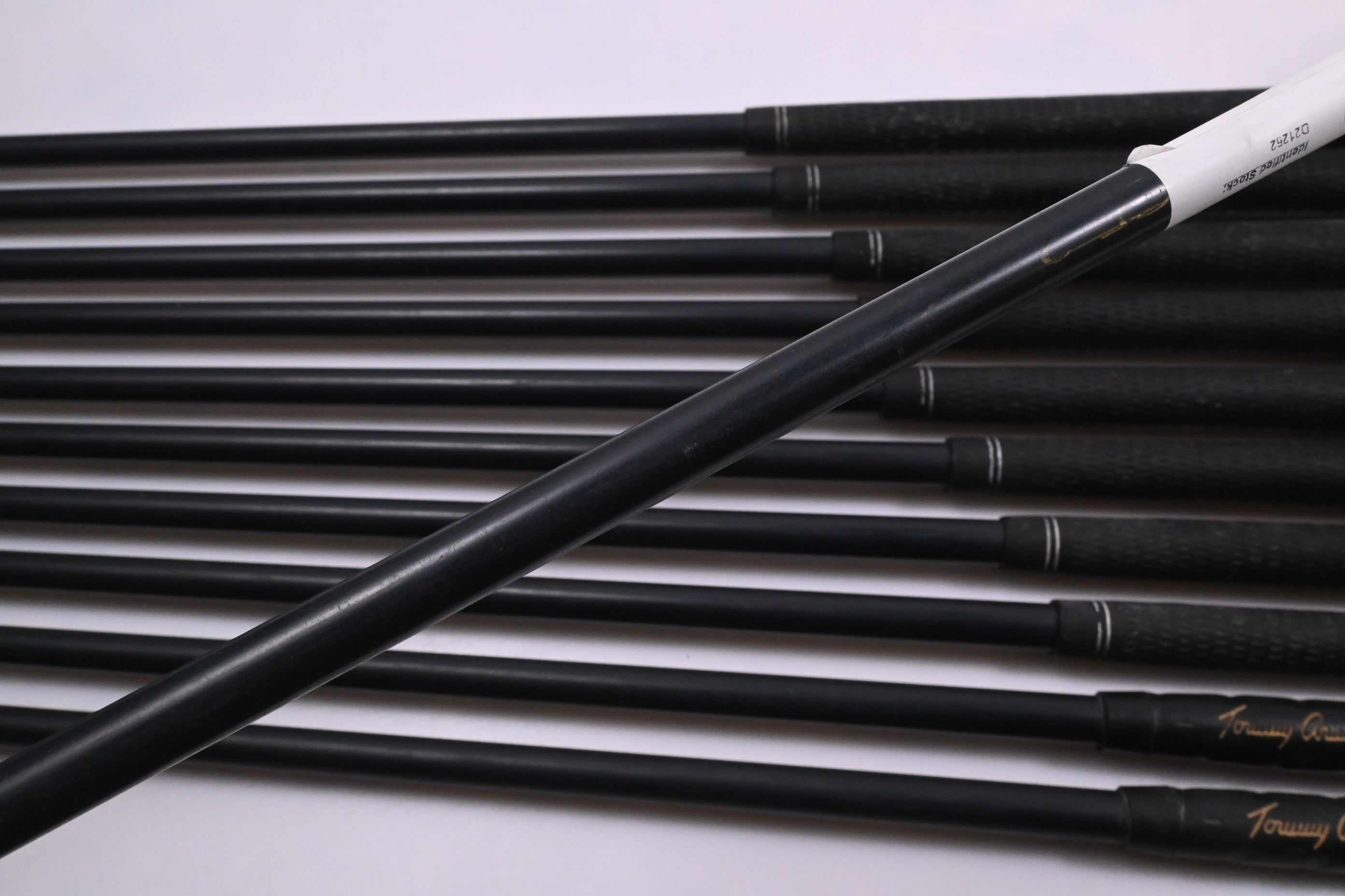 Tommy Armour 845 Silver Scot Irons / 1-PW+SW / Stiff Flex Graphite Shafts