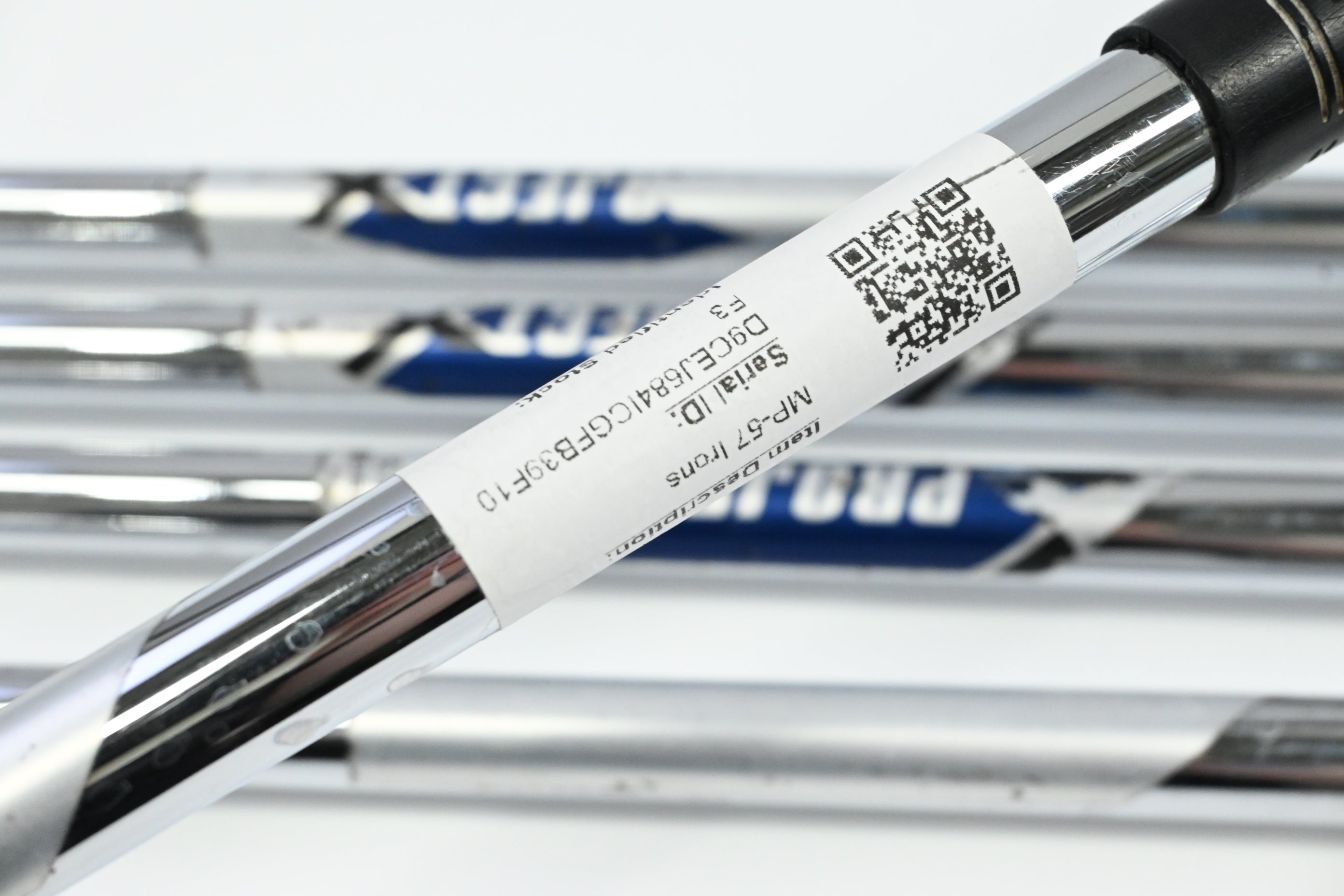Mizuno MP-57 Irons / 6-PW / Regular Plus Flex Project X Rifle Shafts