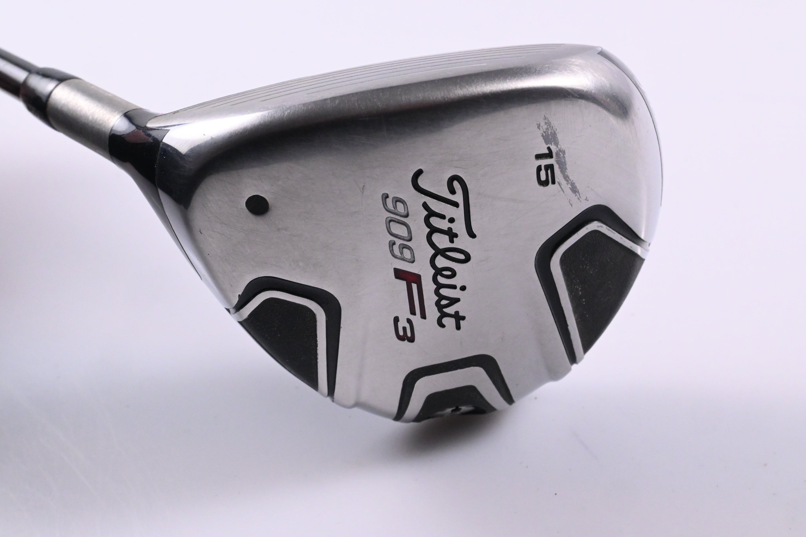Left Hand Titleist 909 F3 #3 Wood / 15 Degree / Stiff Flex Aldila VooDoo Shaft