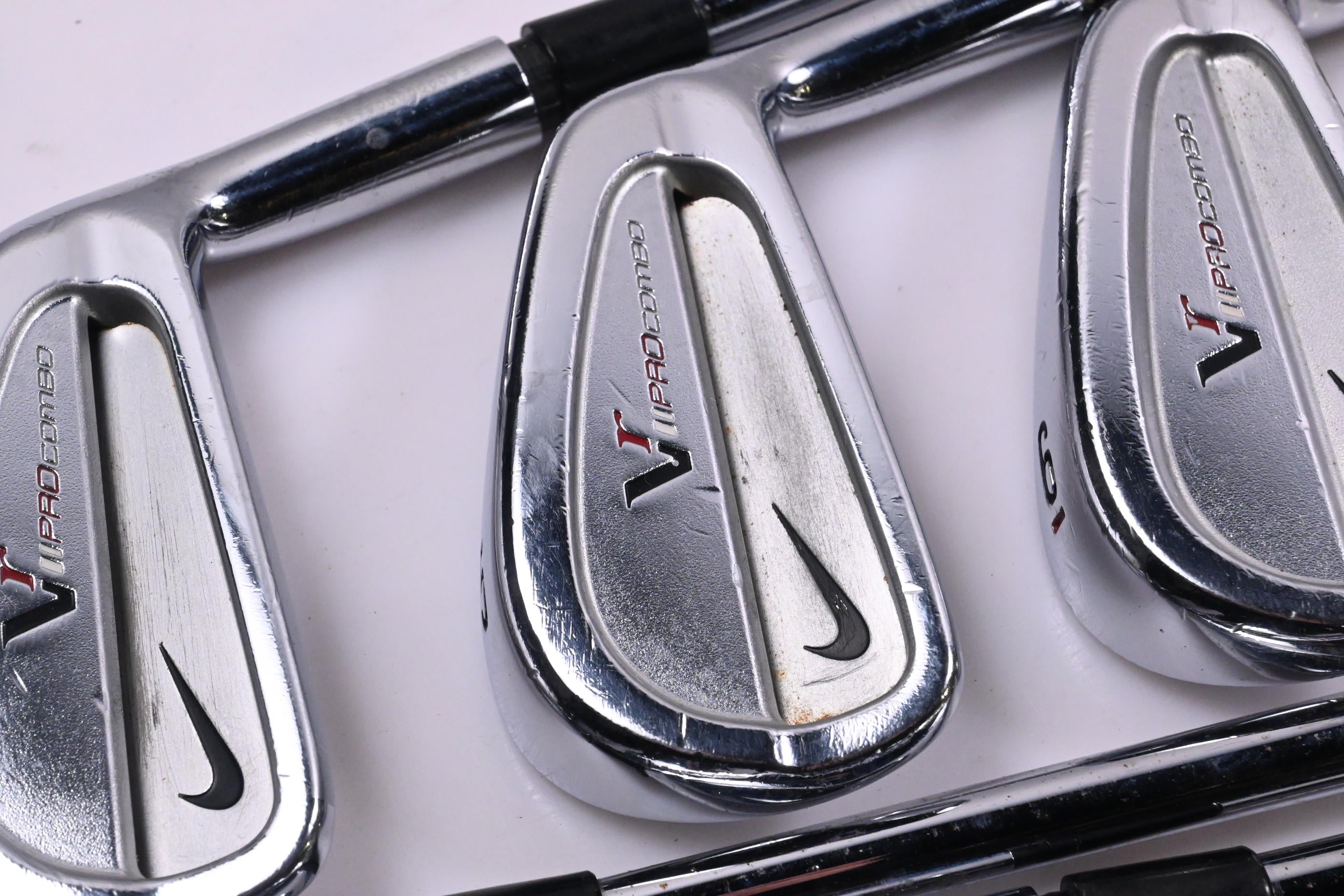 Nike VR Forged Pro Combo 2011 Irons / 4-PW / Stiff Flex Project X Shafts