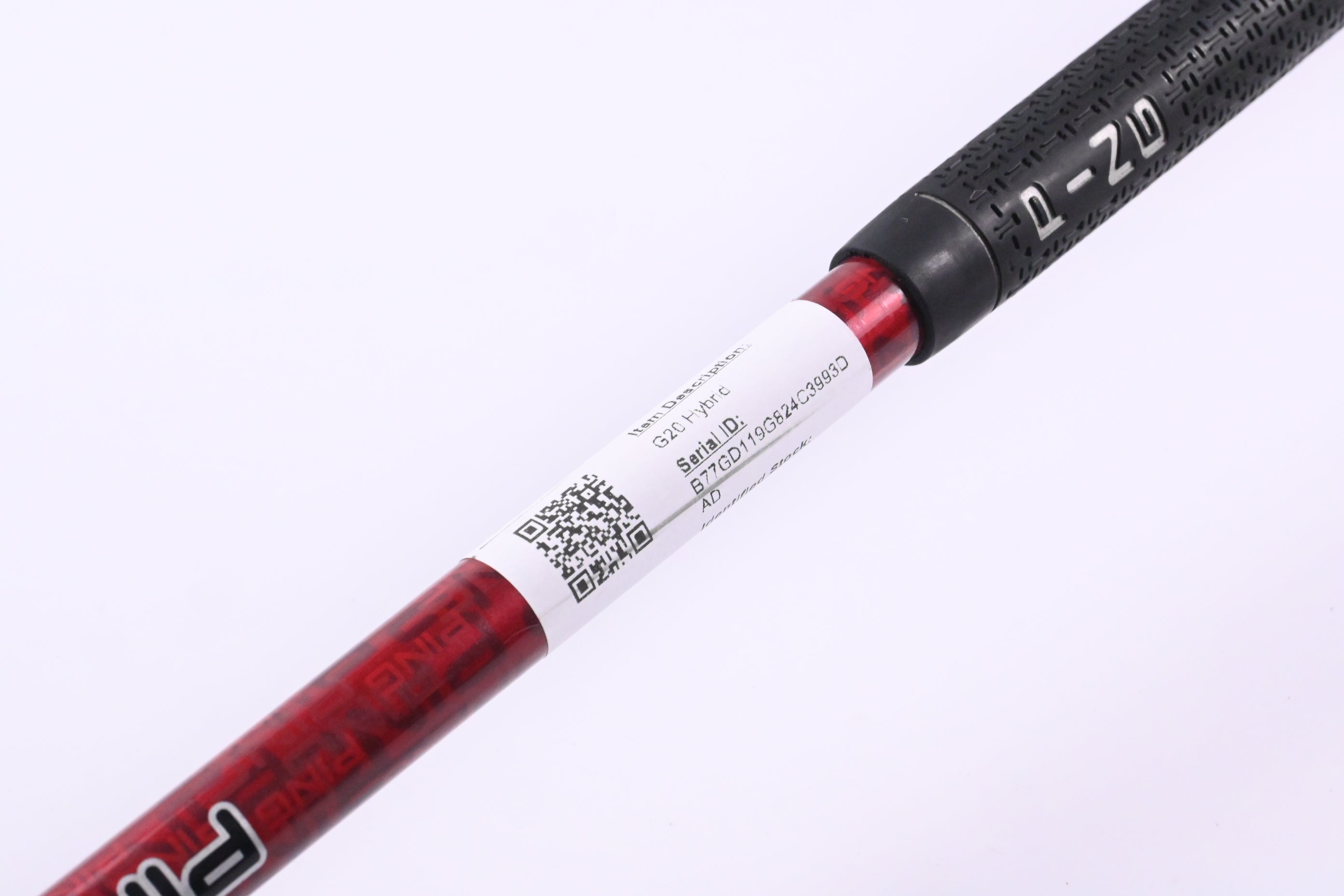 Ping G20 #3 Hybrid / 20 Degree / Regular Flex Ping TFC 169 H Shaft