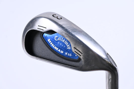 Callaway X-16 #3 Iron / 21 Degree / Stiff Flex Callaway Steelhead X-16 Shaft
