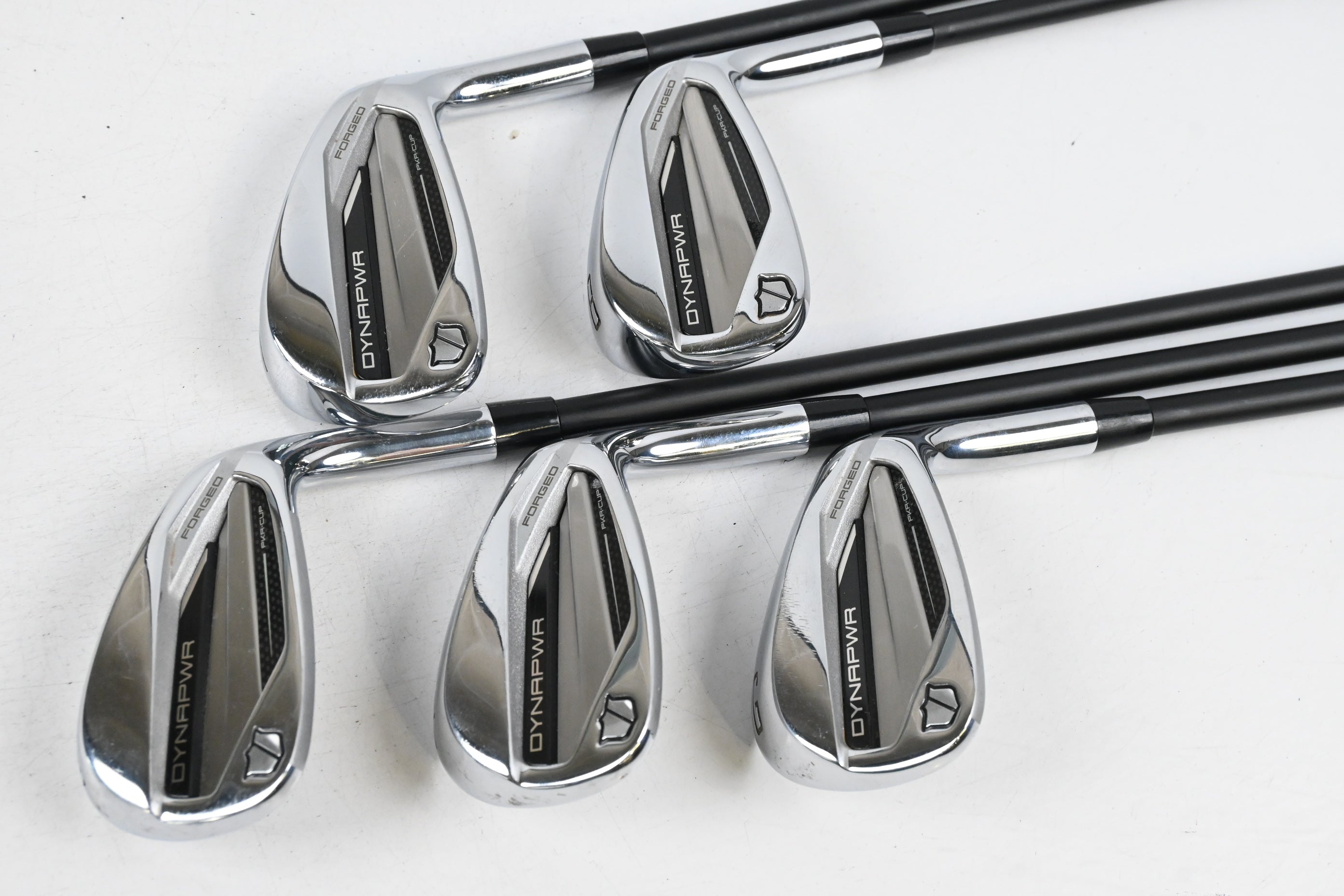 Wilson DYNAPWR 2025 Forged Irons / 7-PW+GW / Senior Flex KBS MAX 55 Shafts
