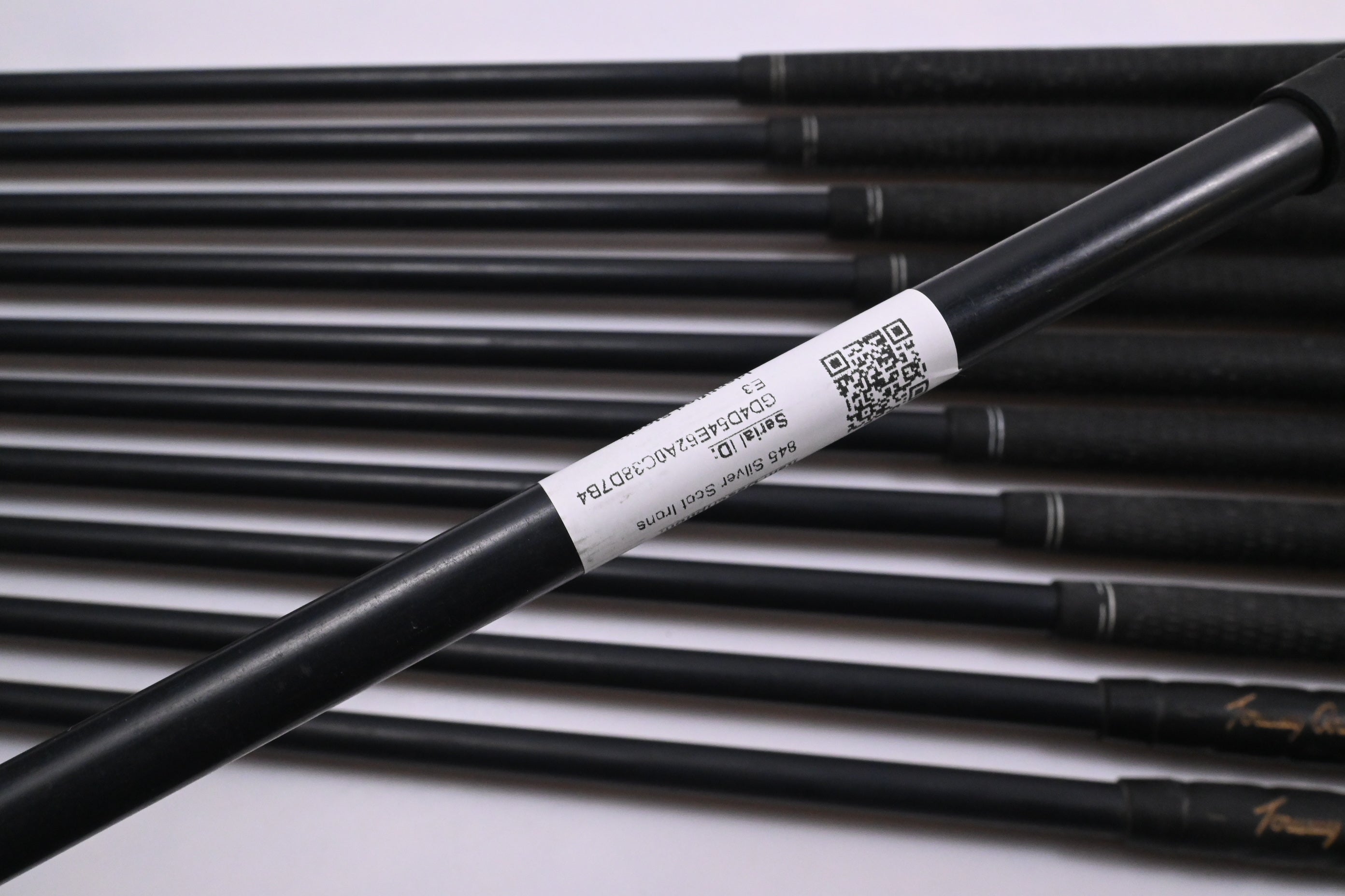 Tommy Armour 845 Silver Scot Irons / 1-PW+SW / Stiff Flex Graphite Shafts