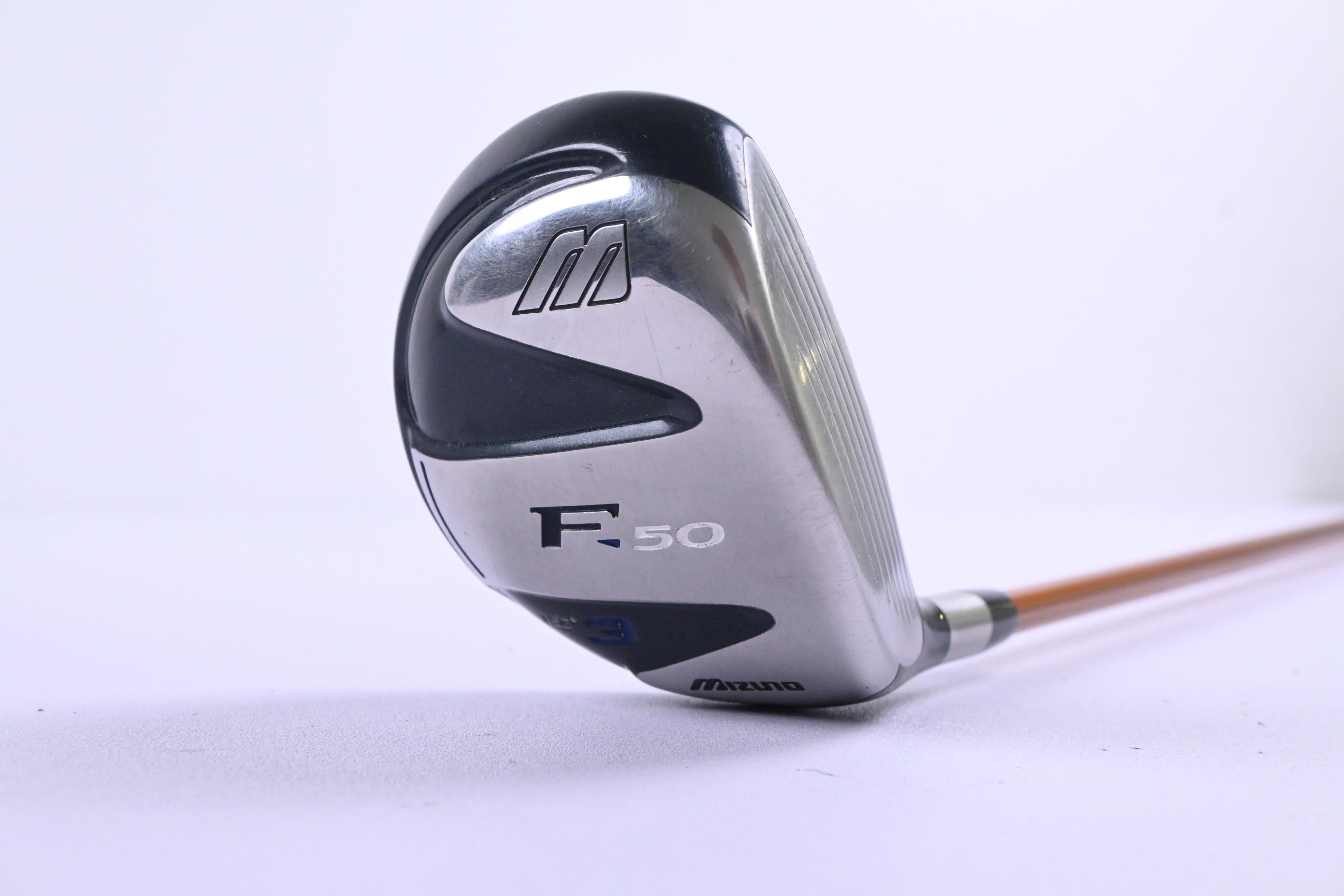 Mizuno F-50 #3 Wood / 15 Degree / Stiff Flex Aldila NVS Orange 65