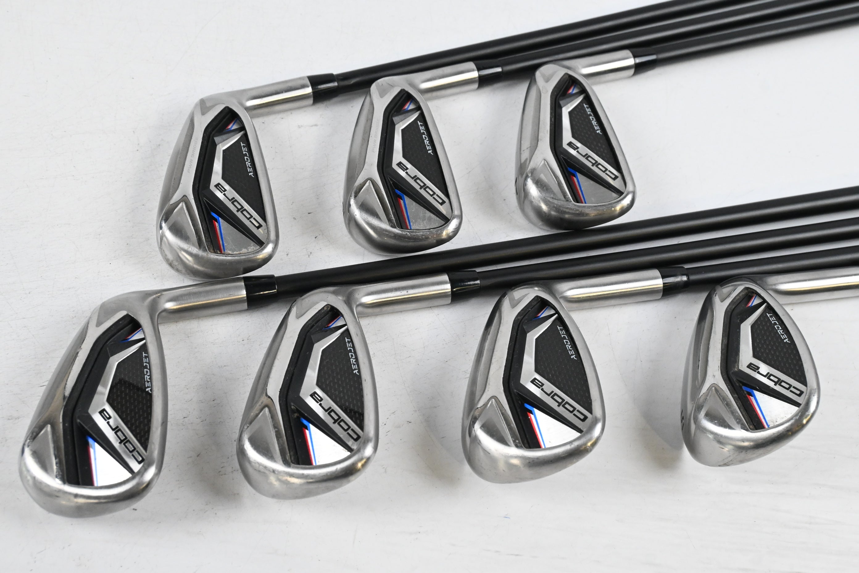 Cobra Aerojet Irons / 5-PW+SW / Senior Flex KBS PGI 65 Shafts