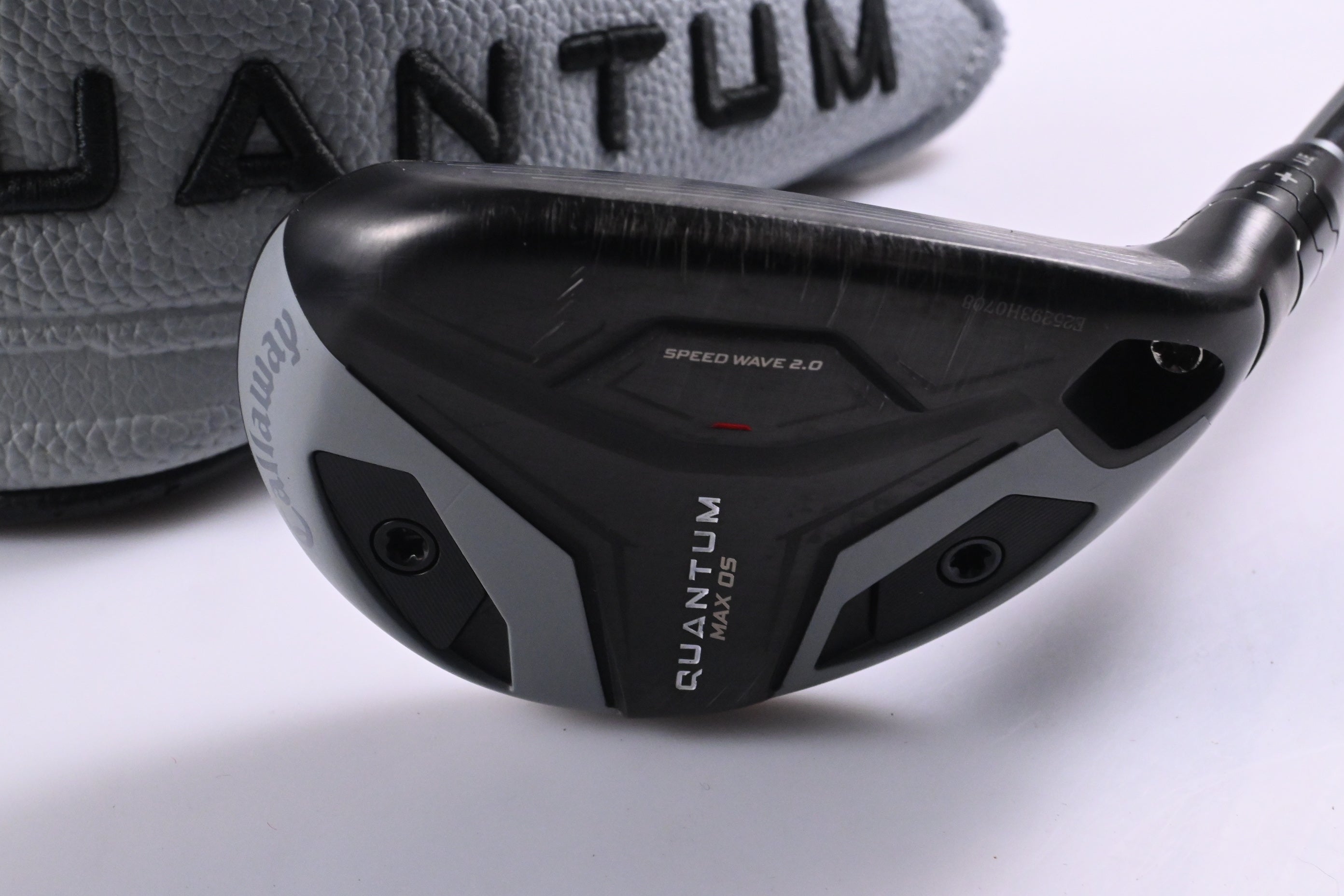 Callaway Quantum Max OS #5 Hybrid / 23 Degree / Regular Flex Denali Frost Silver