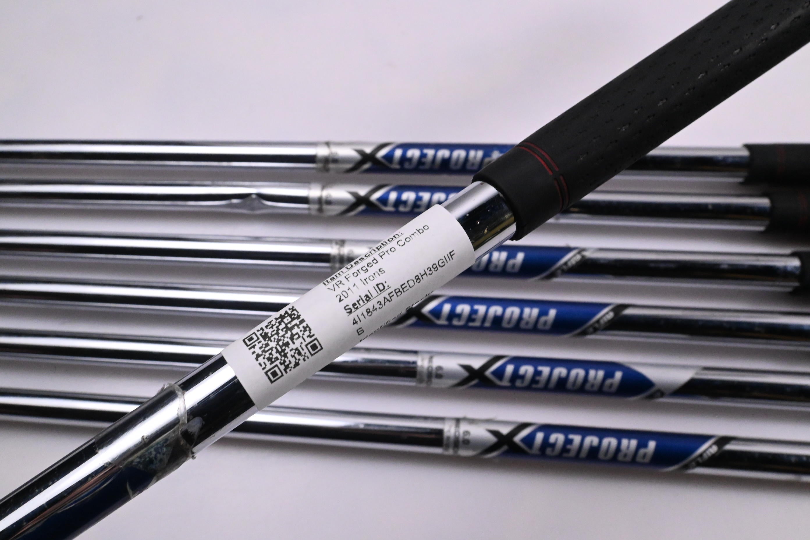 Nike VR Forged Pro Combo 2011 Irons / 4-PW / Stiff Flex Project X Shafts