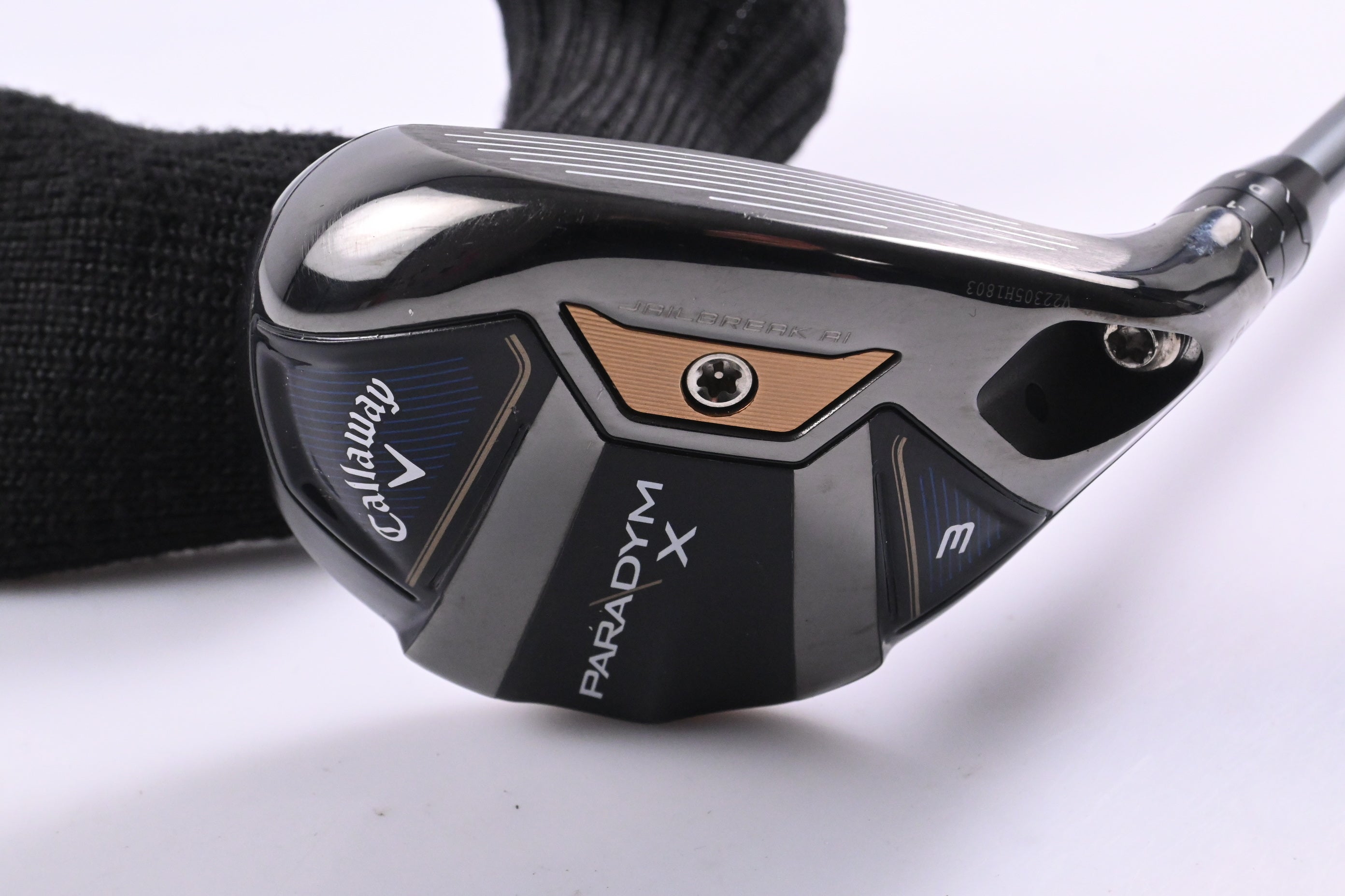 Callaway Paradym X #3 Hybrid / 18 Degree / Regular Flex HZRDUS Silver 65 Shaft