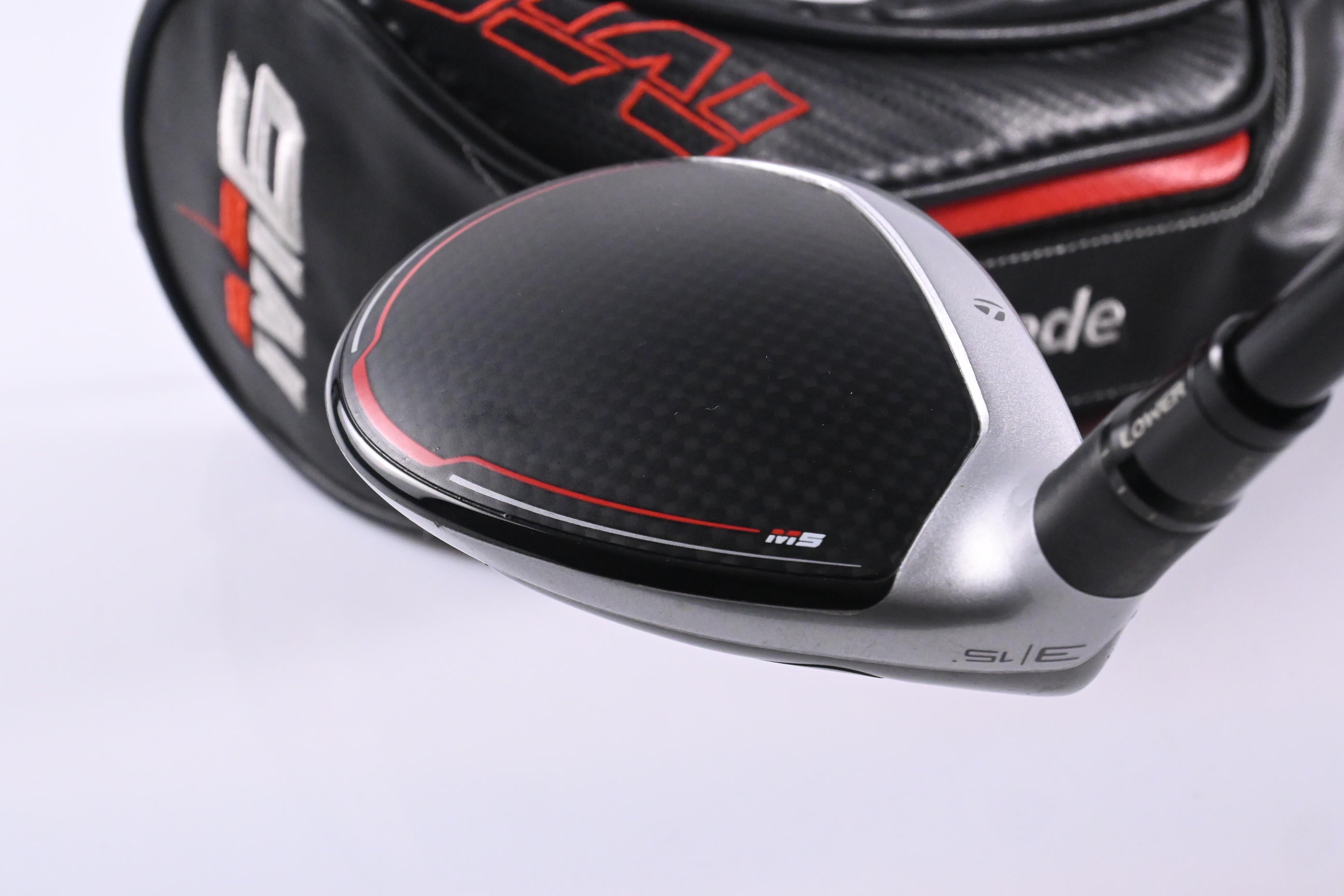 Left Hand Taylormade M5 #3 Wood / 15 Degree / Stiff Flex Kai'Li Red 75 Shaft