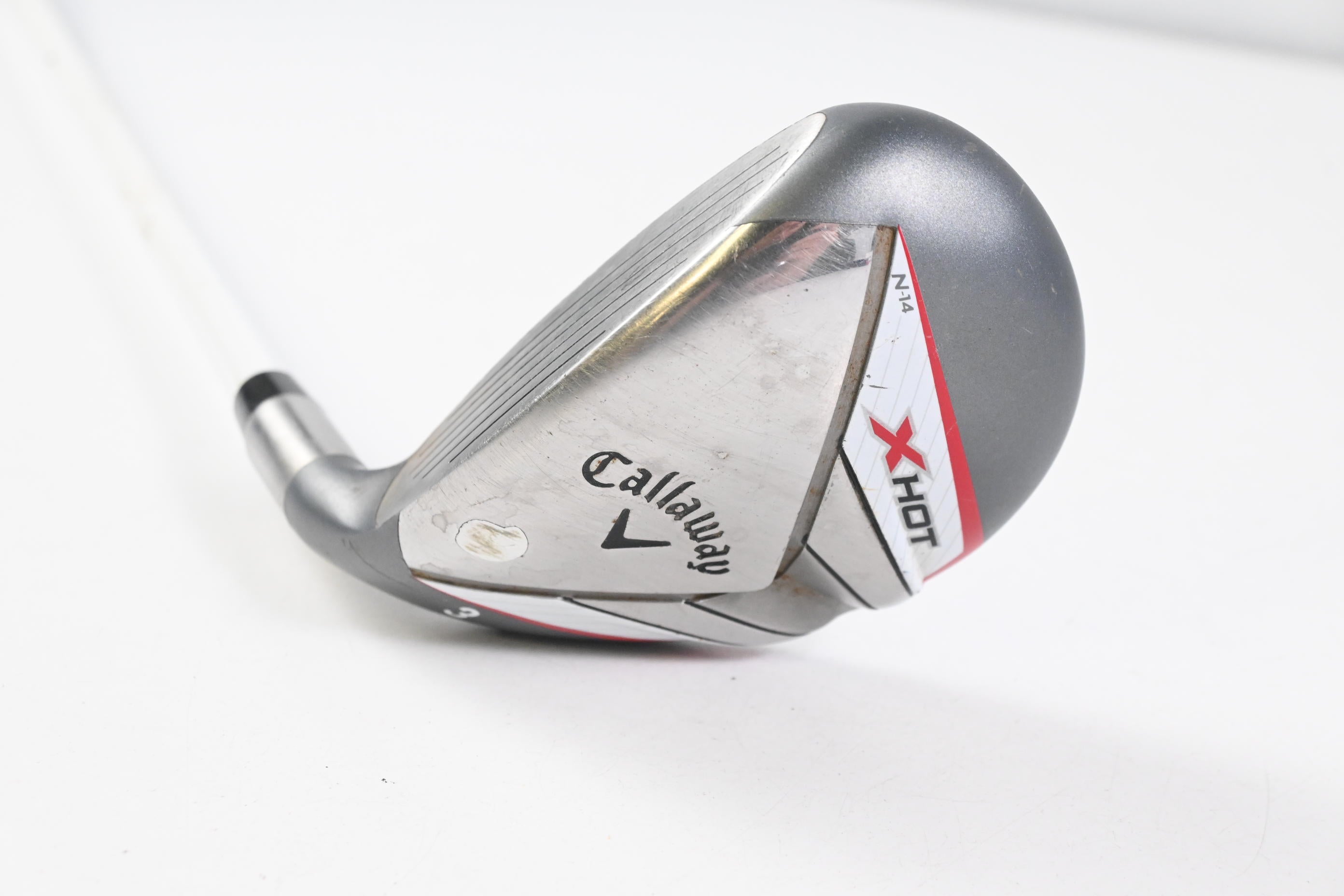 Left Hand Callaway X Hot #3 Hybrid / 19 Degree / Regular Flex Callaway X Hot 60