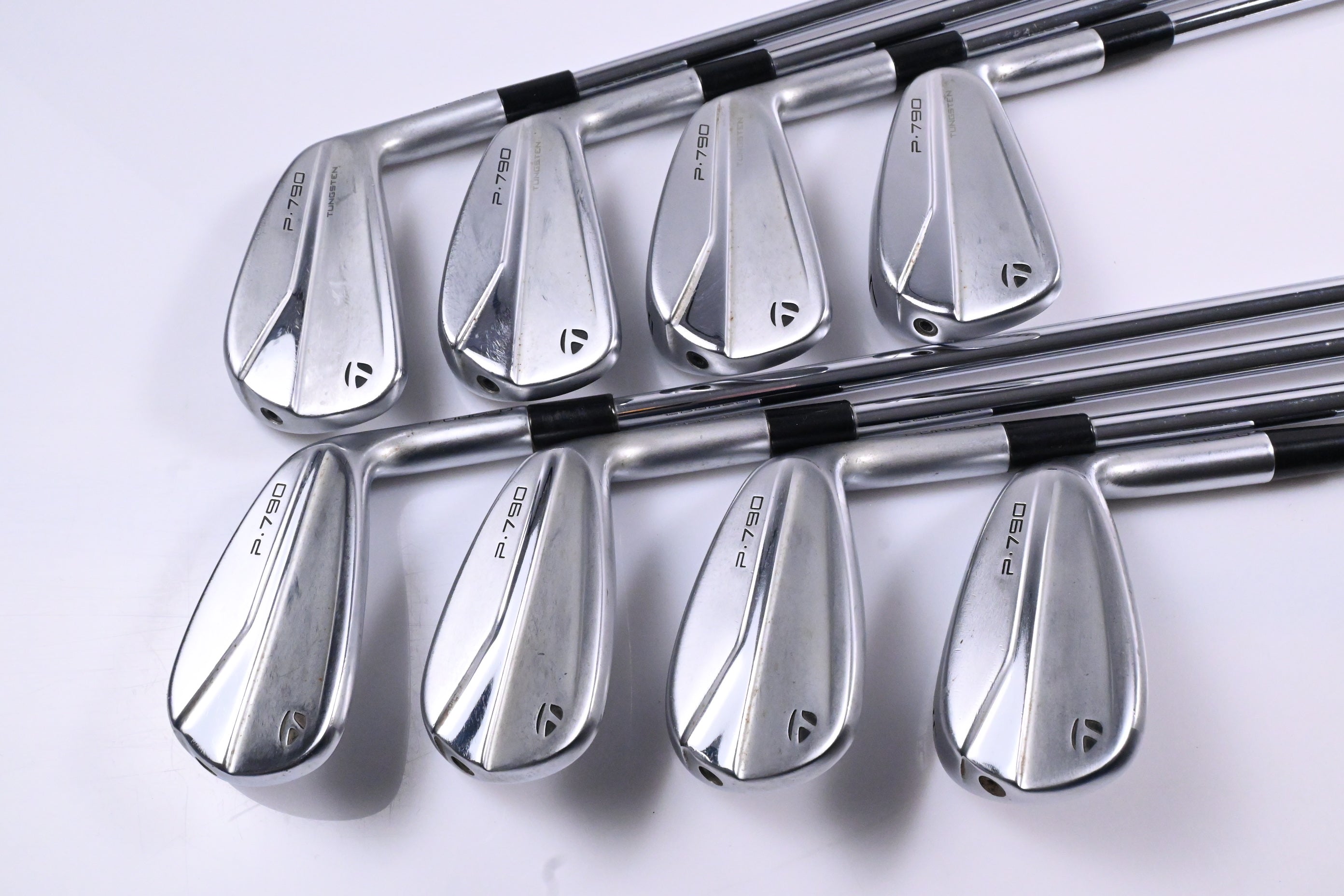 Taylormade P790 2021 Irons / 4-PW+AW / Regular Flex Dynamic Gold 95 R300 Shafts