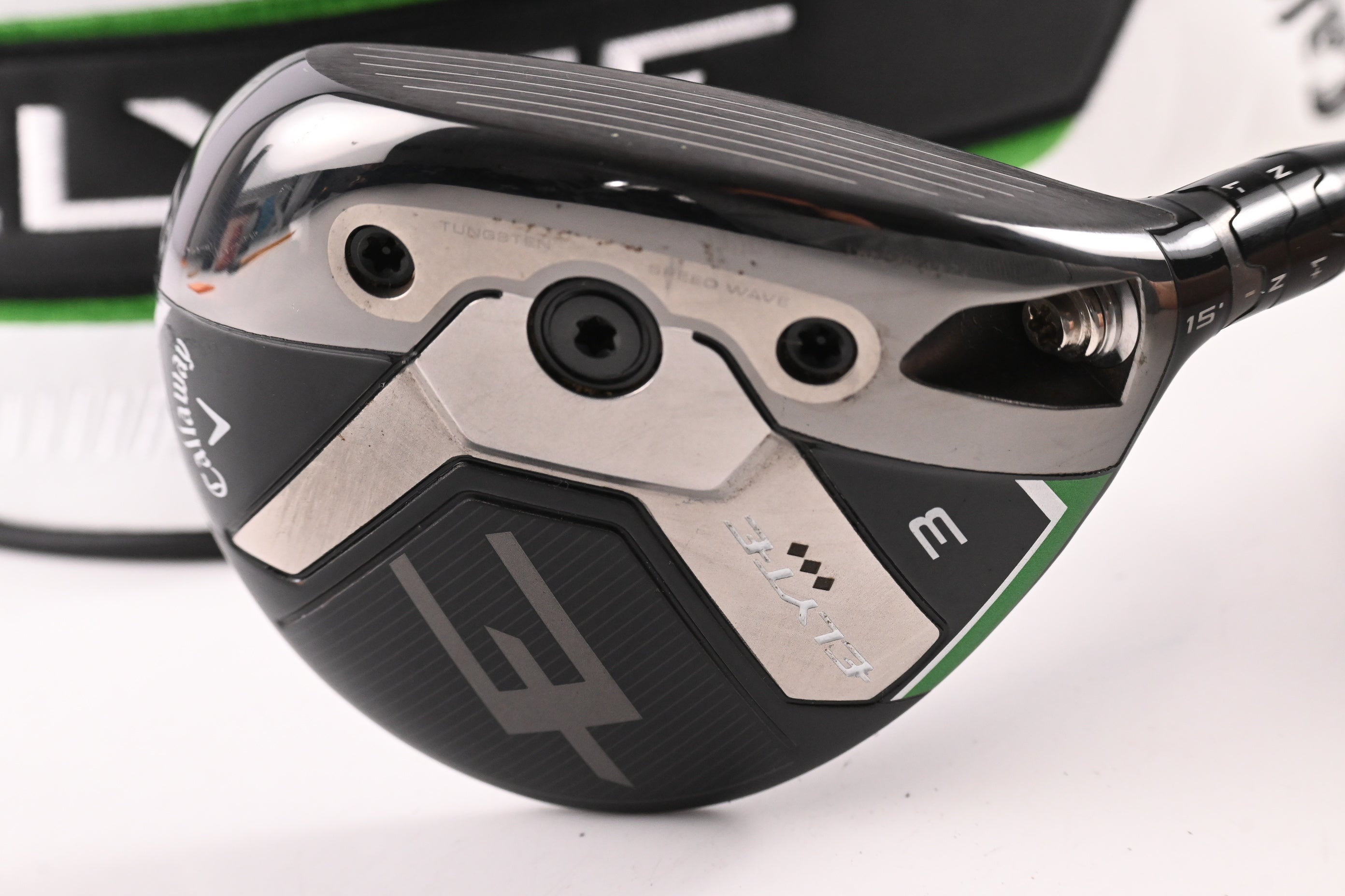 Callaway Elyte Triple Diamond #3 Wood / 15 Degree / Stiff Flex Tensei 1K Black