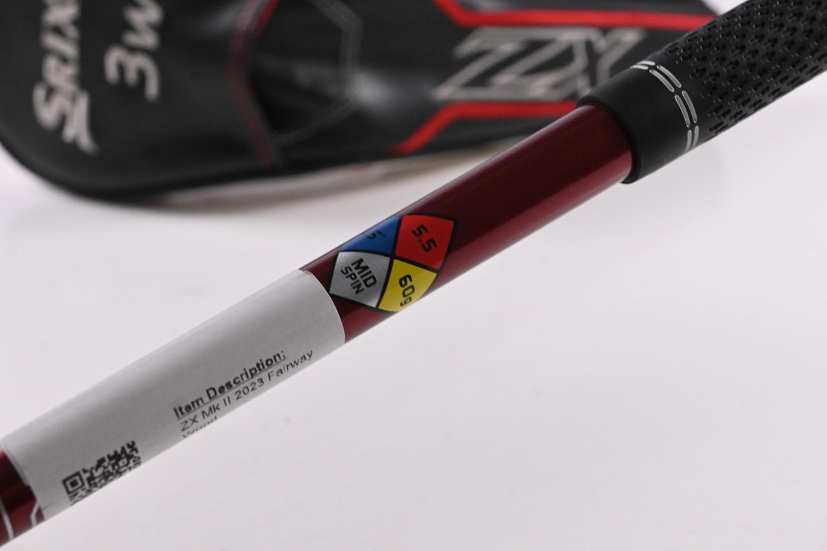 Srixon ZX Mk II 2023 #3 Wood / 15 Degree / Regular Flex HZRDUS RDX Smoke Red 60