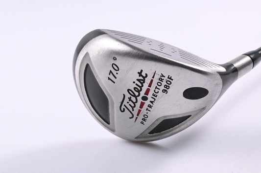 Titleist 980 F #5 Wood / 17 Degree / Stiff Flex Grafalloy ProLite Shaft