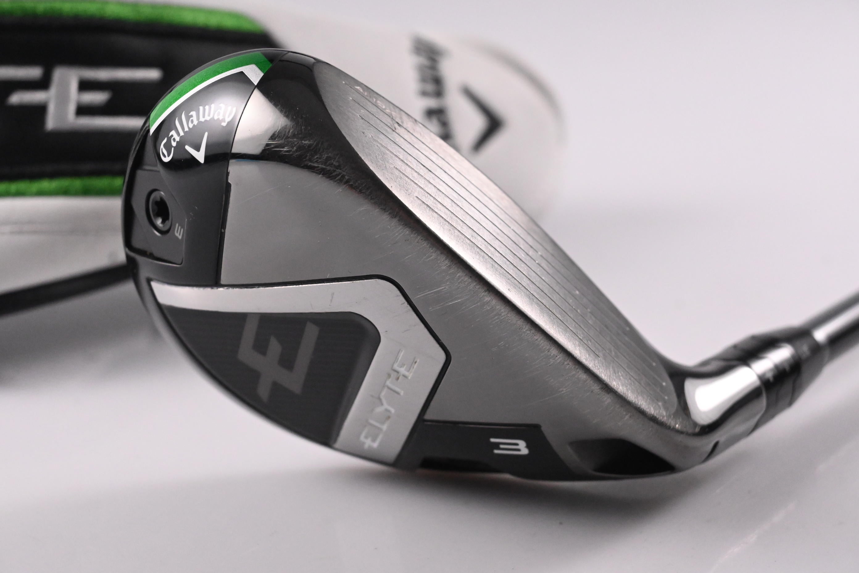 Callaway Elyte #3 Hybrid / 19 Degree / Stiff Flex Denali Charcoal 70 Shaft