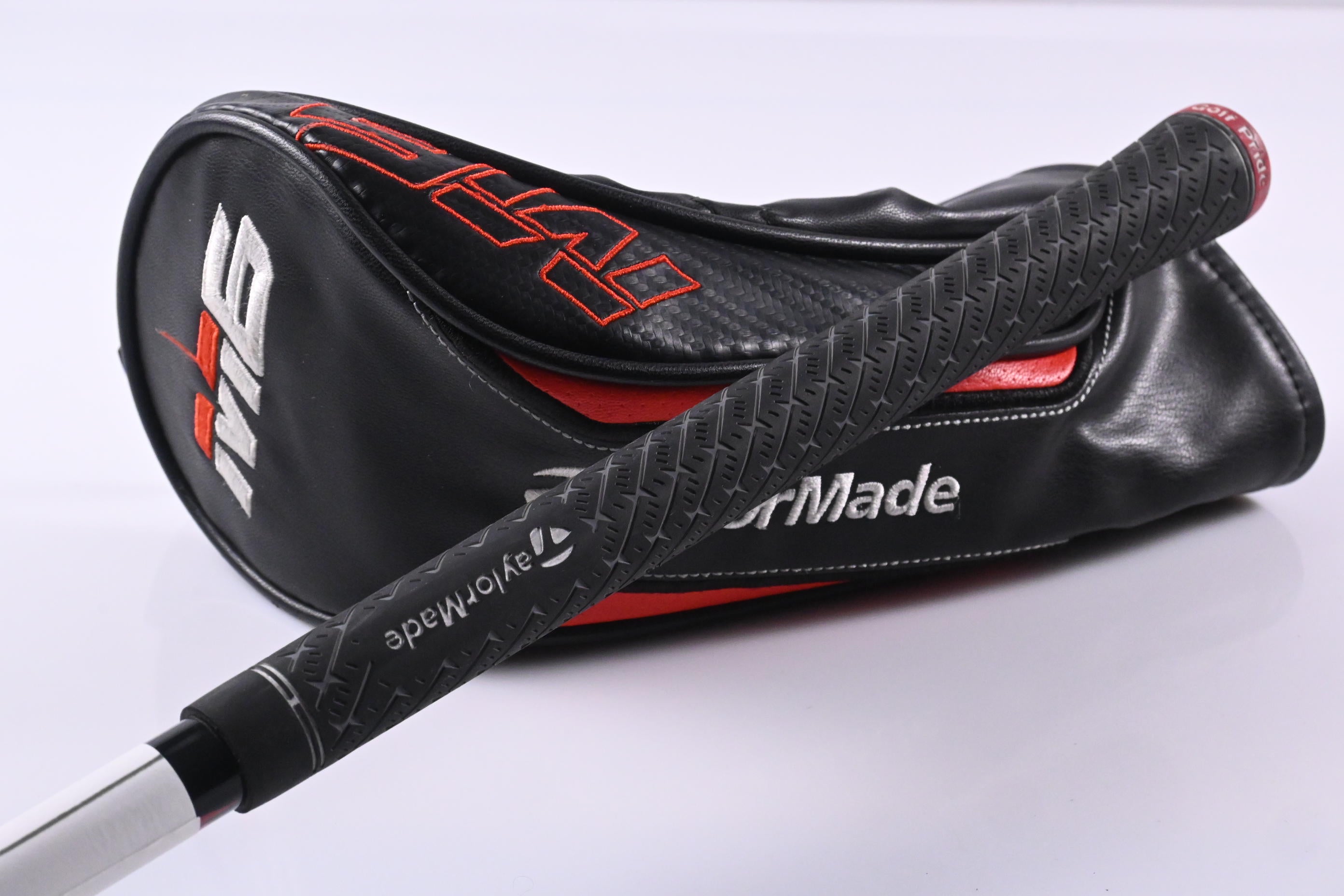 Left Hand Taylormade M5 #3 Wood / 15 Degree / Stiff Flex Kai'Li Red 75 Shaft