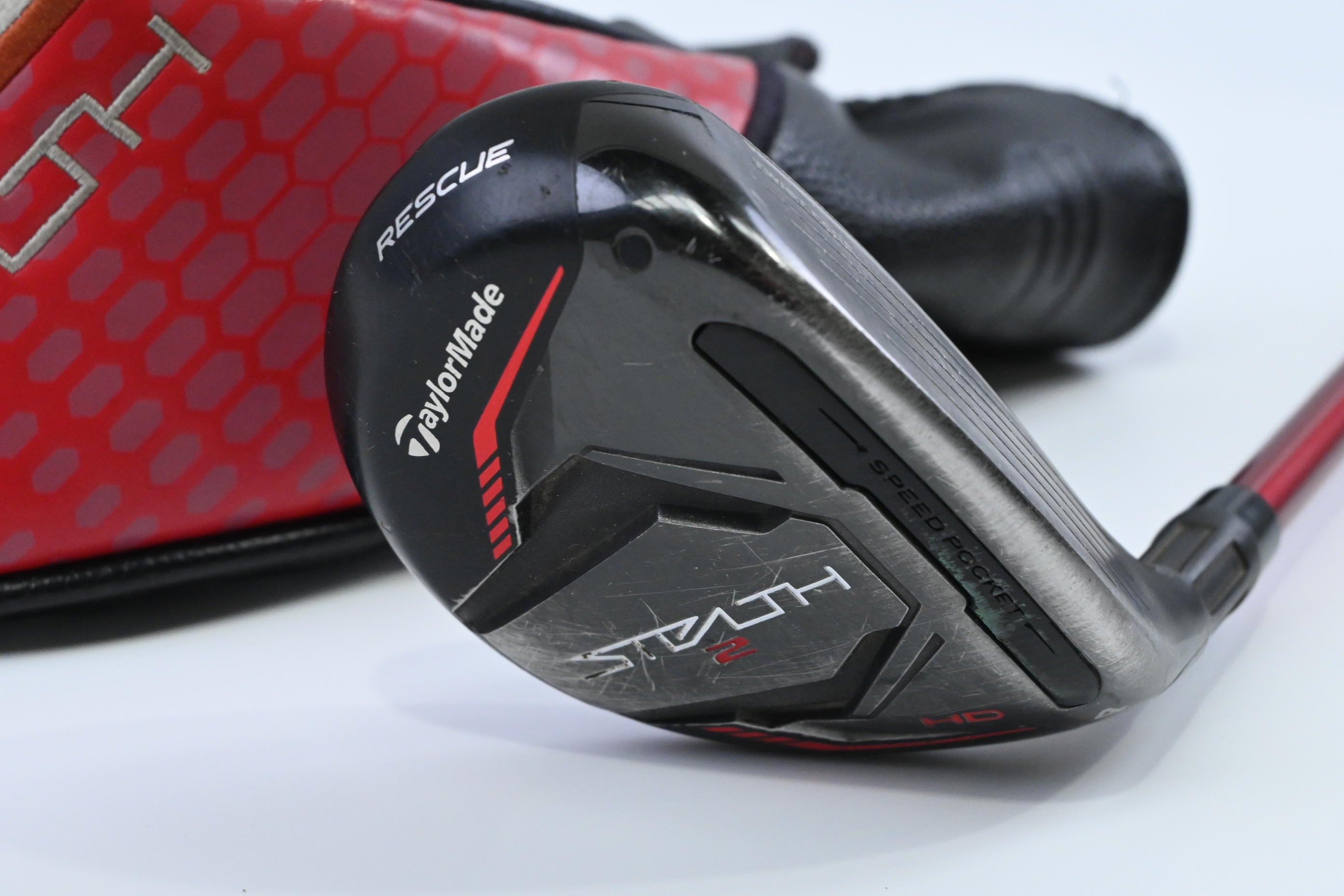 Taylormade Stealth 2 HD #4 Hybrid / 23 Degree / Regular Flex Fujikura Speeder NX