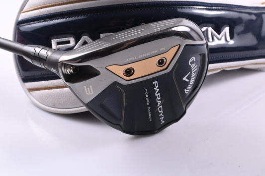 Left Hand Callaway Paradym #3 Wood / 15 Degree / Senior Flex Cypher 50 Shaft