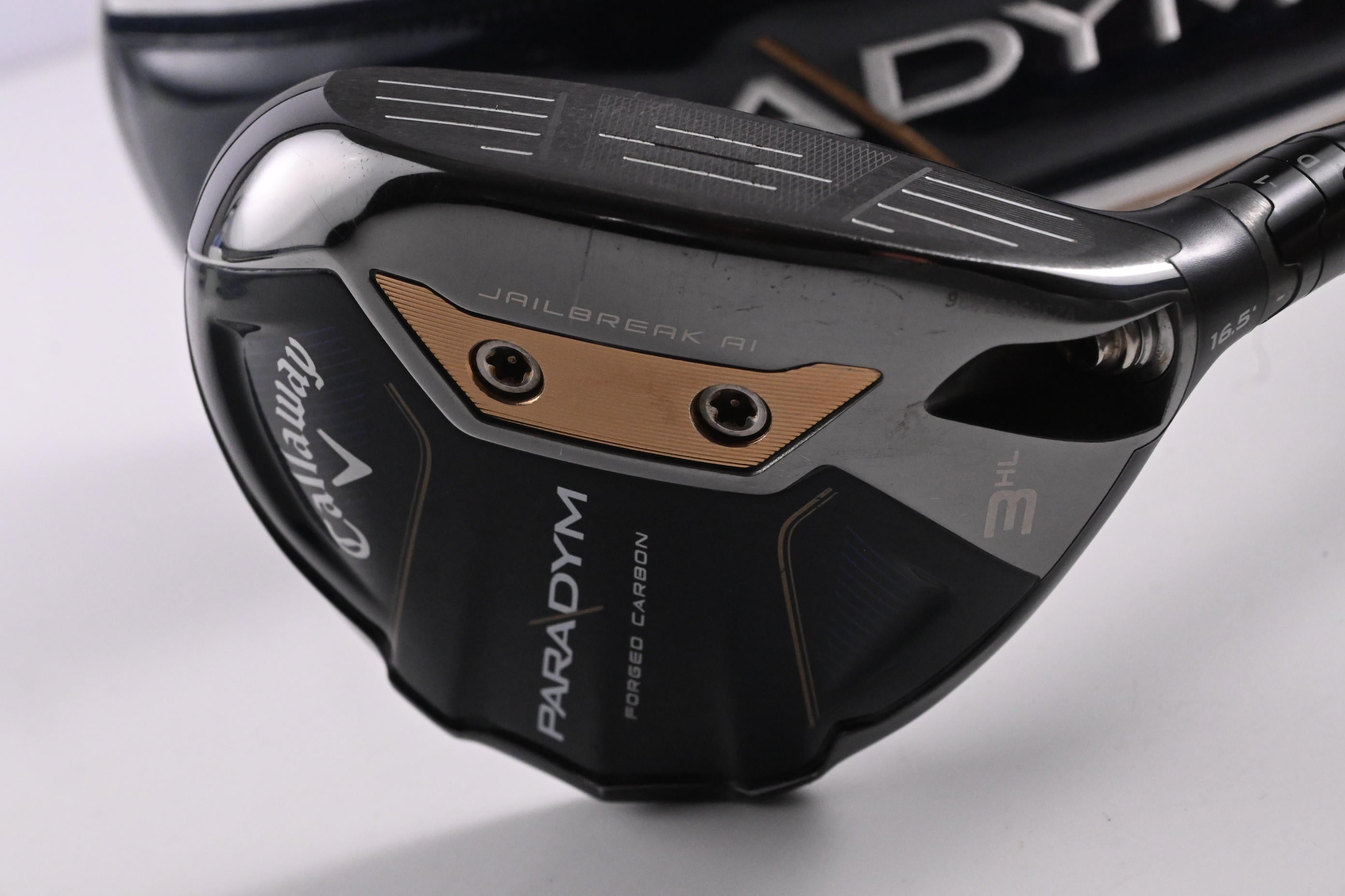 Callaway Paradym #3 Wood / 16.5 Degree / Stiff Flex HZRDUS GEN4 Black 70 Shaft
