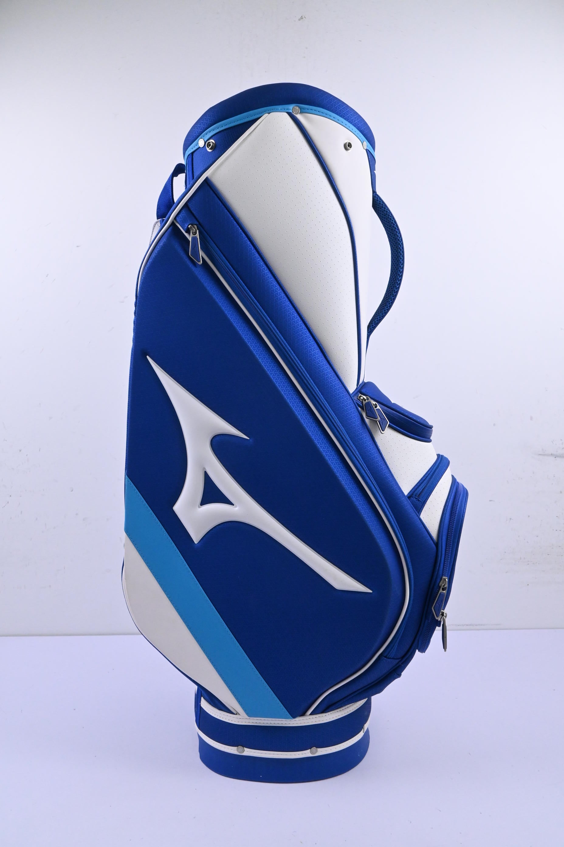 Mizuno Cart Bag / 5-Way Divider / Blue & White