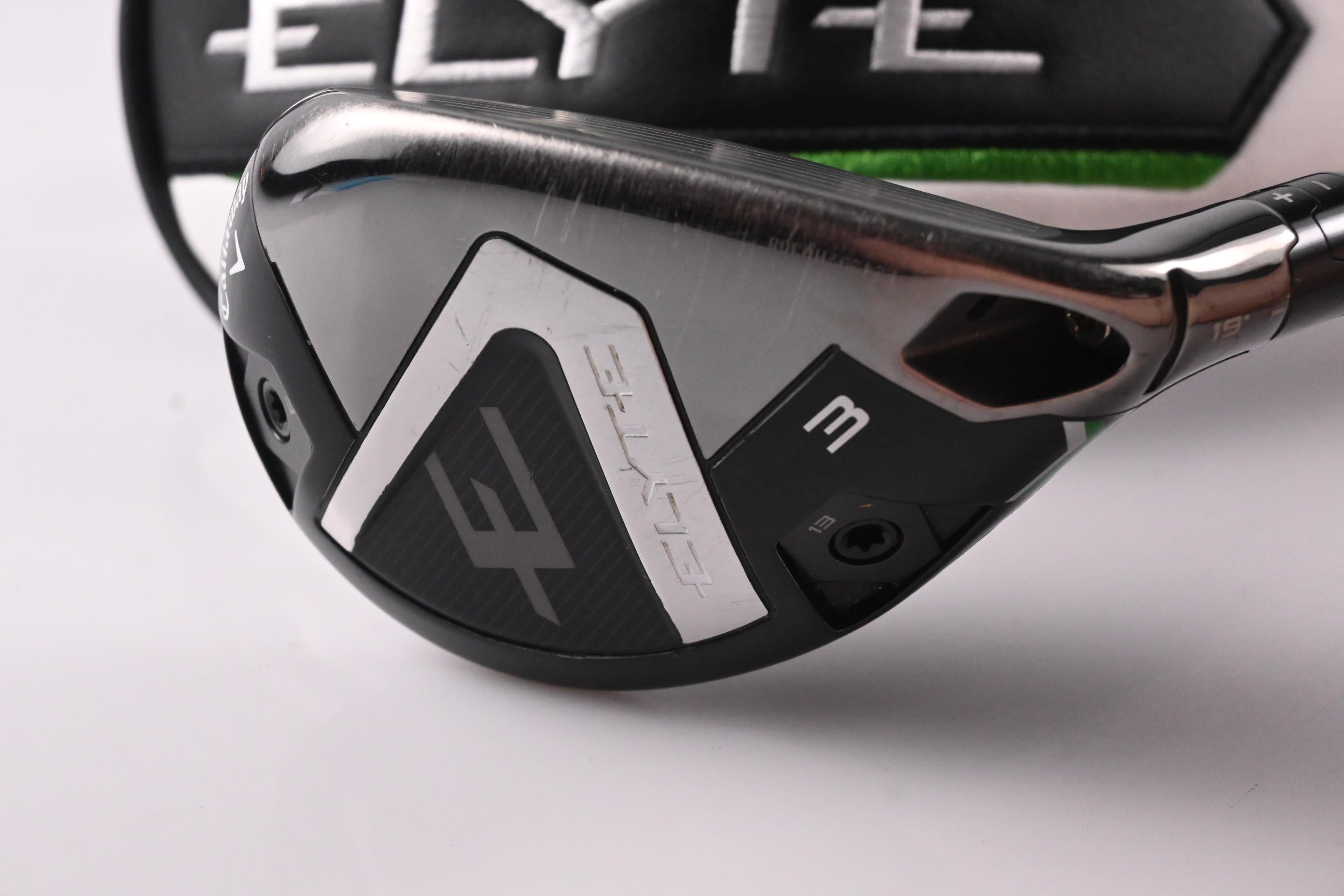 Callaway Elyte #3 Hybrid / 19 Degree / Stiff Flex Denali Charcoal 70 Shaft