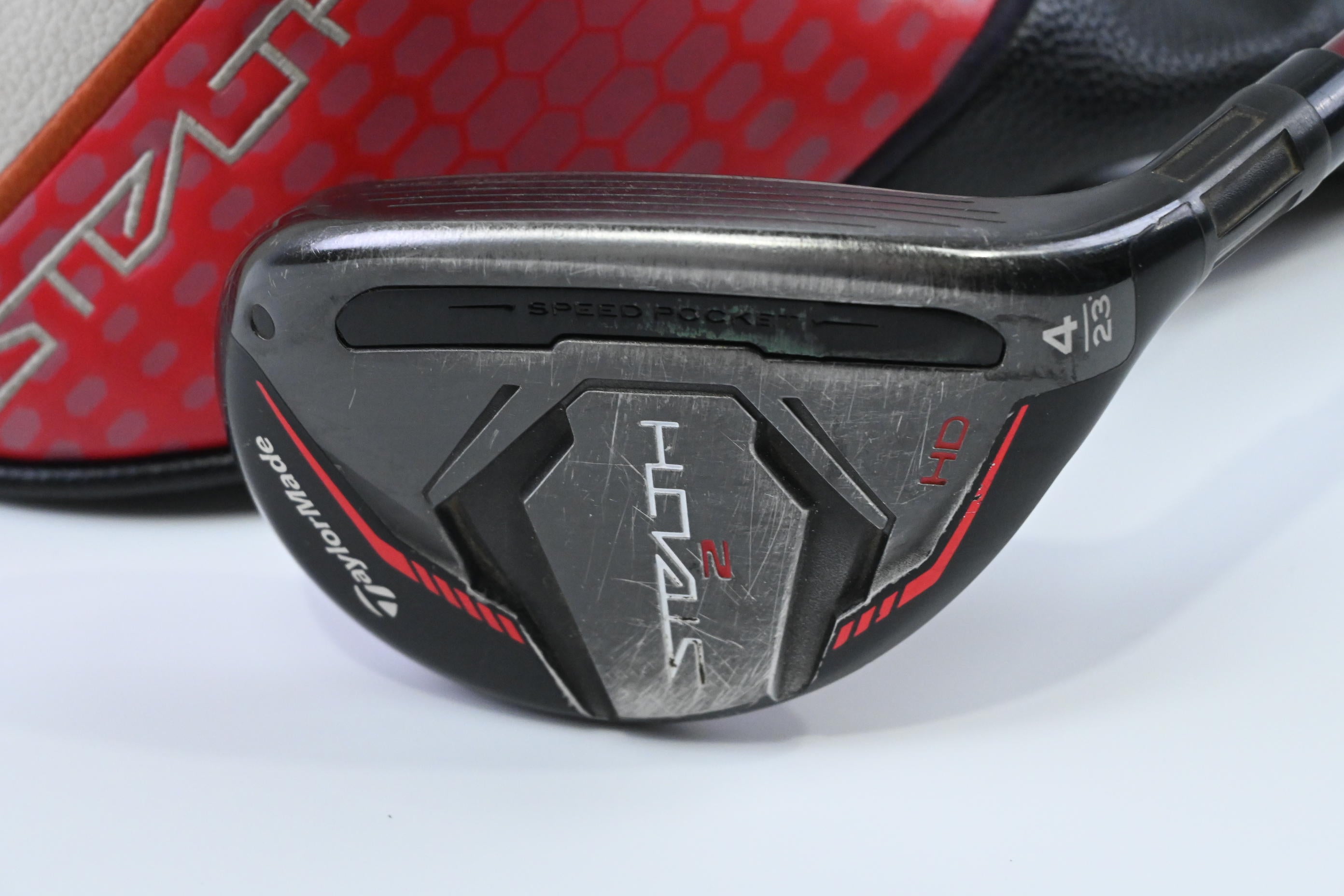 Taylormade Stealth 2 HD #4 Hybrid / 23 Degree / Regular Flex Fujikura Speeder NX