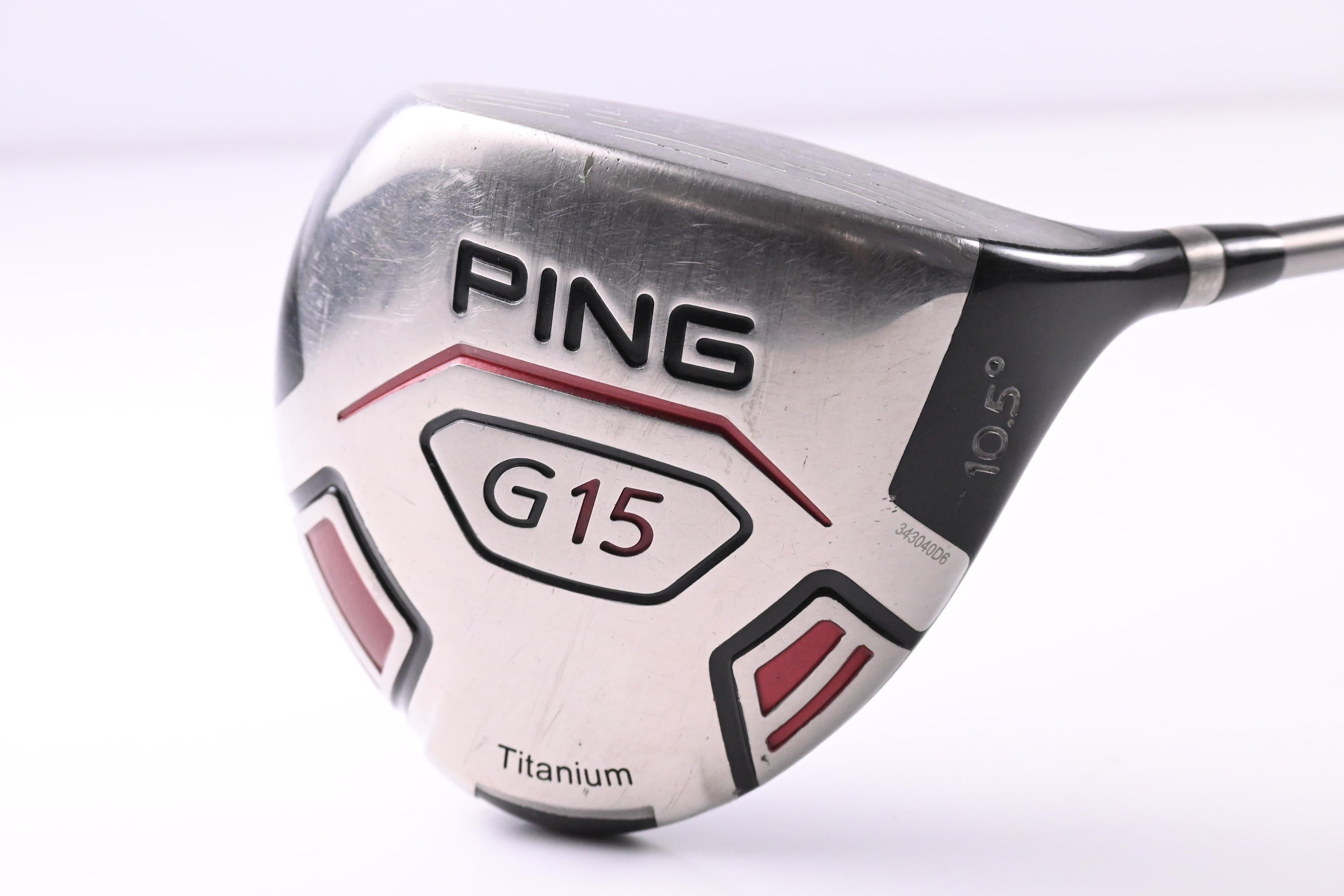 Ping G15 Driver / 10.5 Degree / Stiff Flex Ping TFC 169 D Shaft