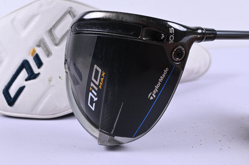 Taylormade Qi10 Max Driver / 10.5 Degree / Stiff Flex Diamana S+ 60 Shaft