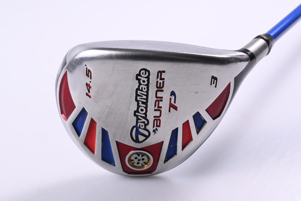 Taylormade Burner TP 2007 #3 Wood / 14.5 Degree / Stiff Flex GraFalloy Blue
