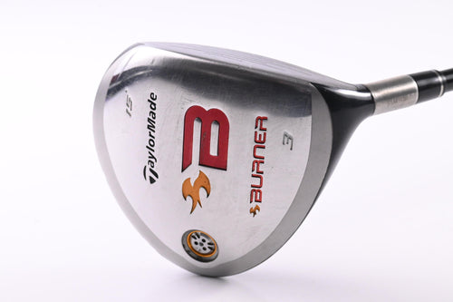 Taylormade Burner 2008 #3 Wood / 15 Degree / Regular Flex Reax 49 Shaft