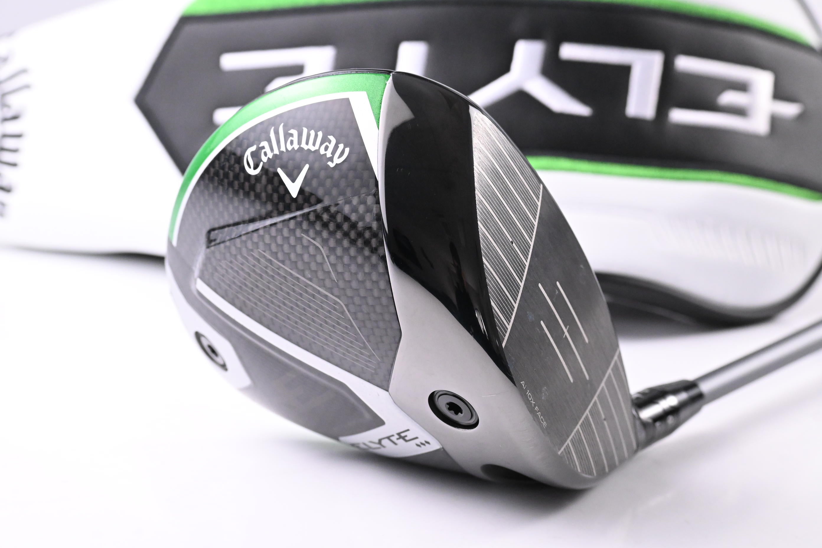 Callaway Elyte Triple Diamond Driver / 9 Degree / Stiff Flex Denali Frost Silver