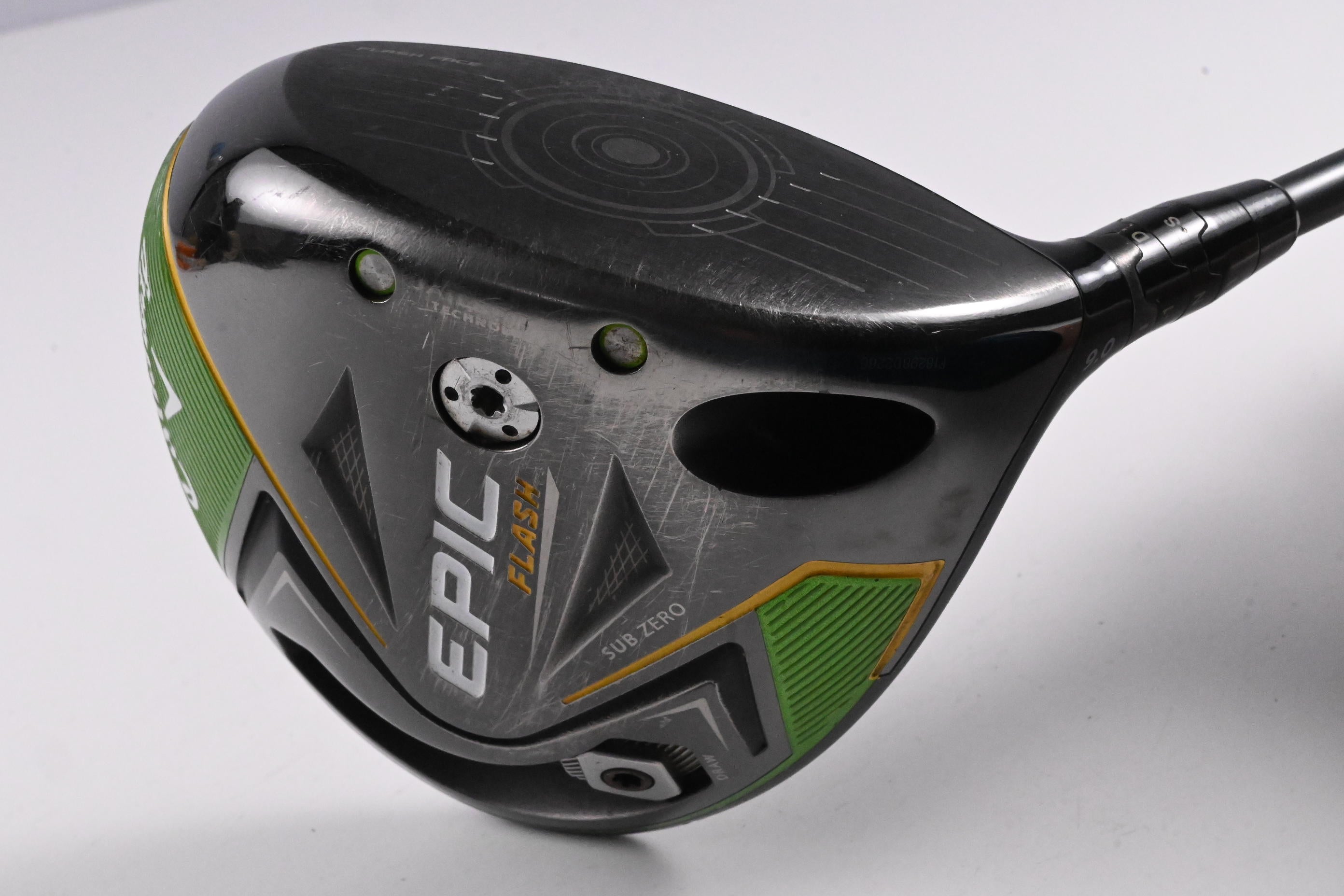 Callaway Epic Flash Sub Zero Driver / 9 Degree / Stiff Flex HZRDUS Smoke Black