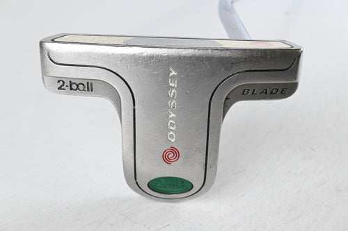 Odyssey White Steel 2-Ball Blade Putter / 35 Inch