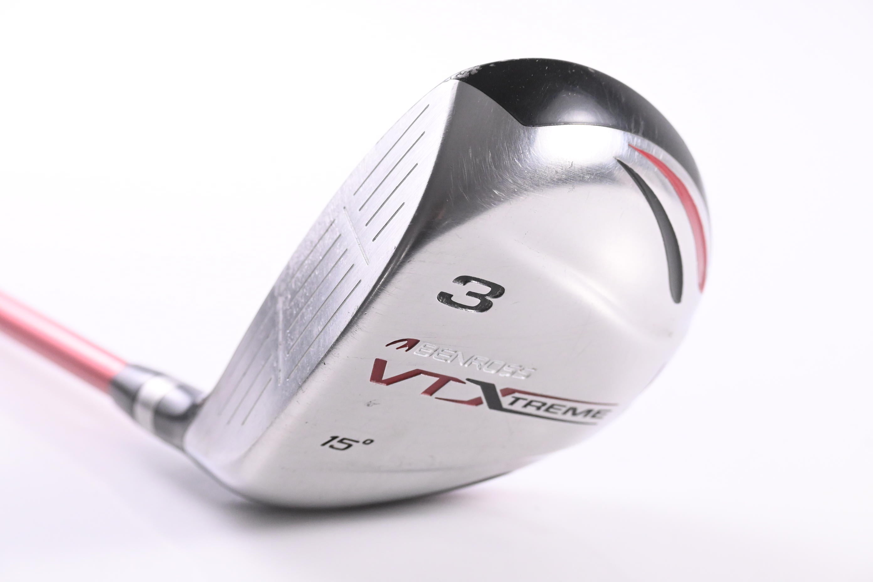 Left Hand Benross VT Extreme #3 Wood / 15 Degree / Regular Flex Aldila DVS 75