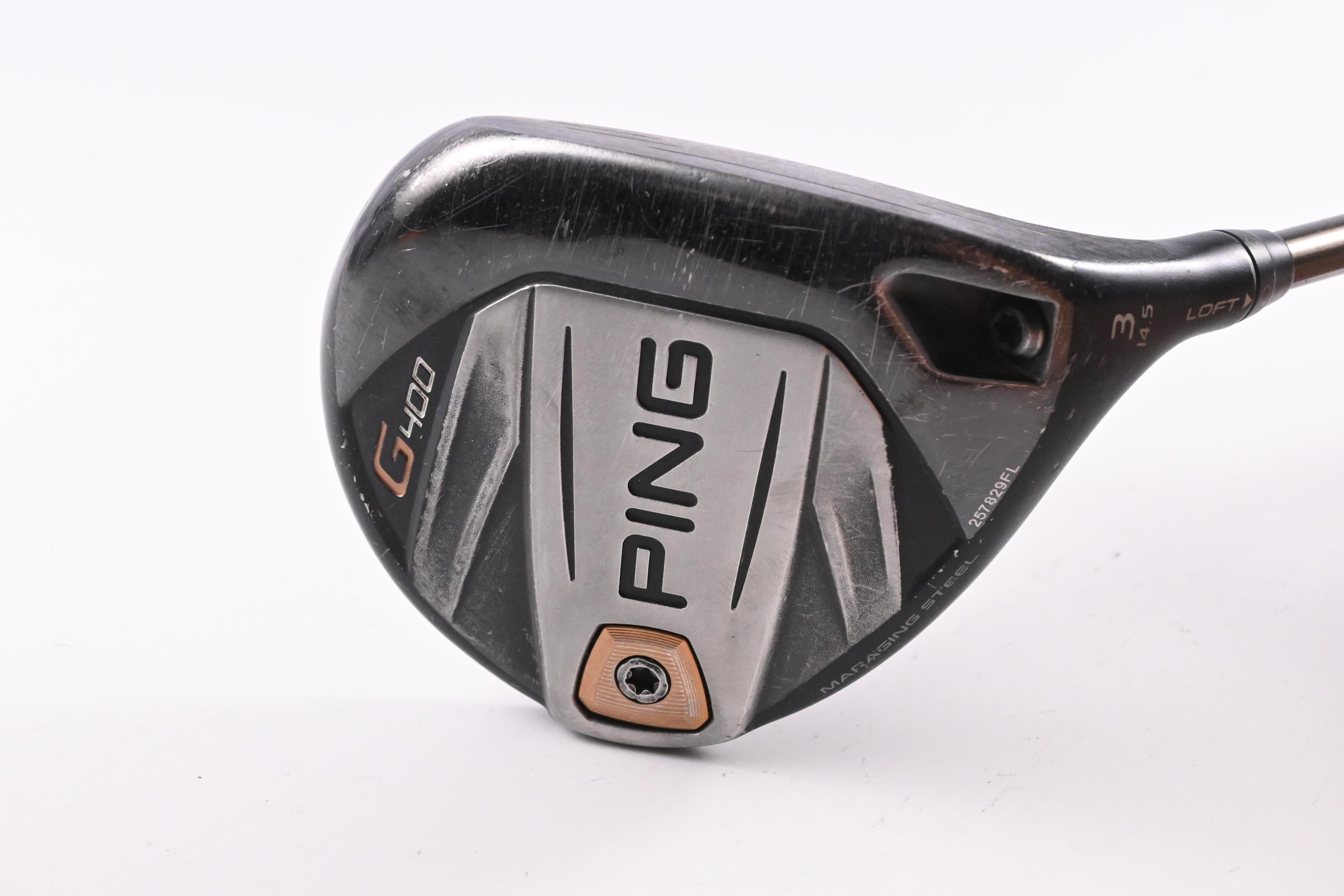 Ping G400 #3 Wood / 14.5 Degree / Regular Flex Ping Alta CB 65 Shaft