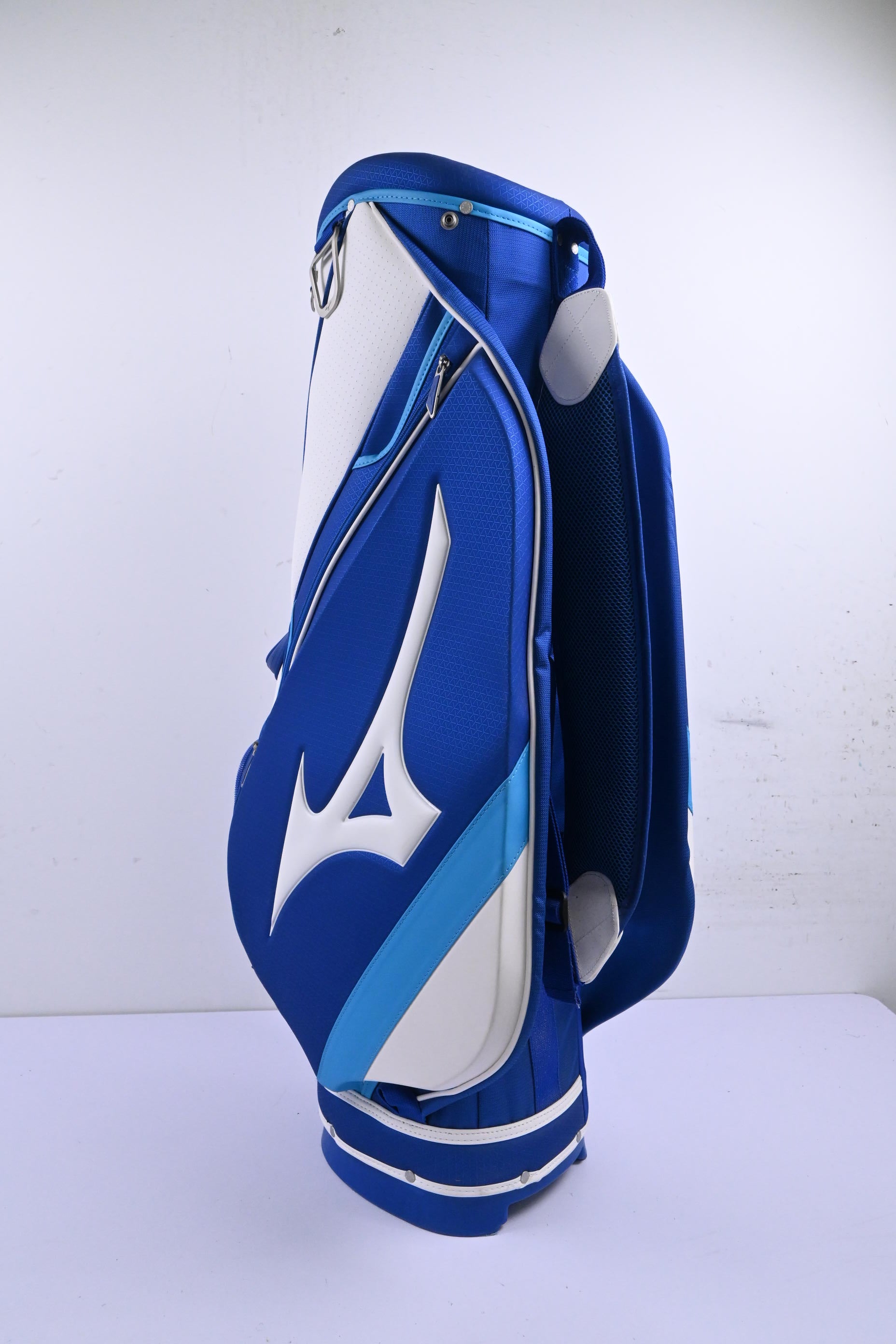 Mizuno Cart Bag / 5-Way Divider / Blue & White