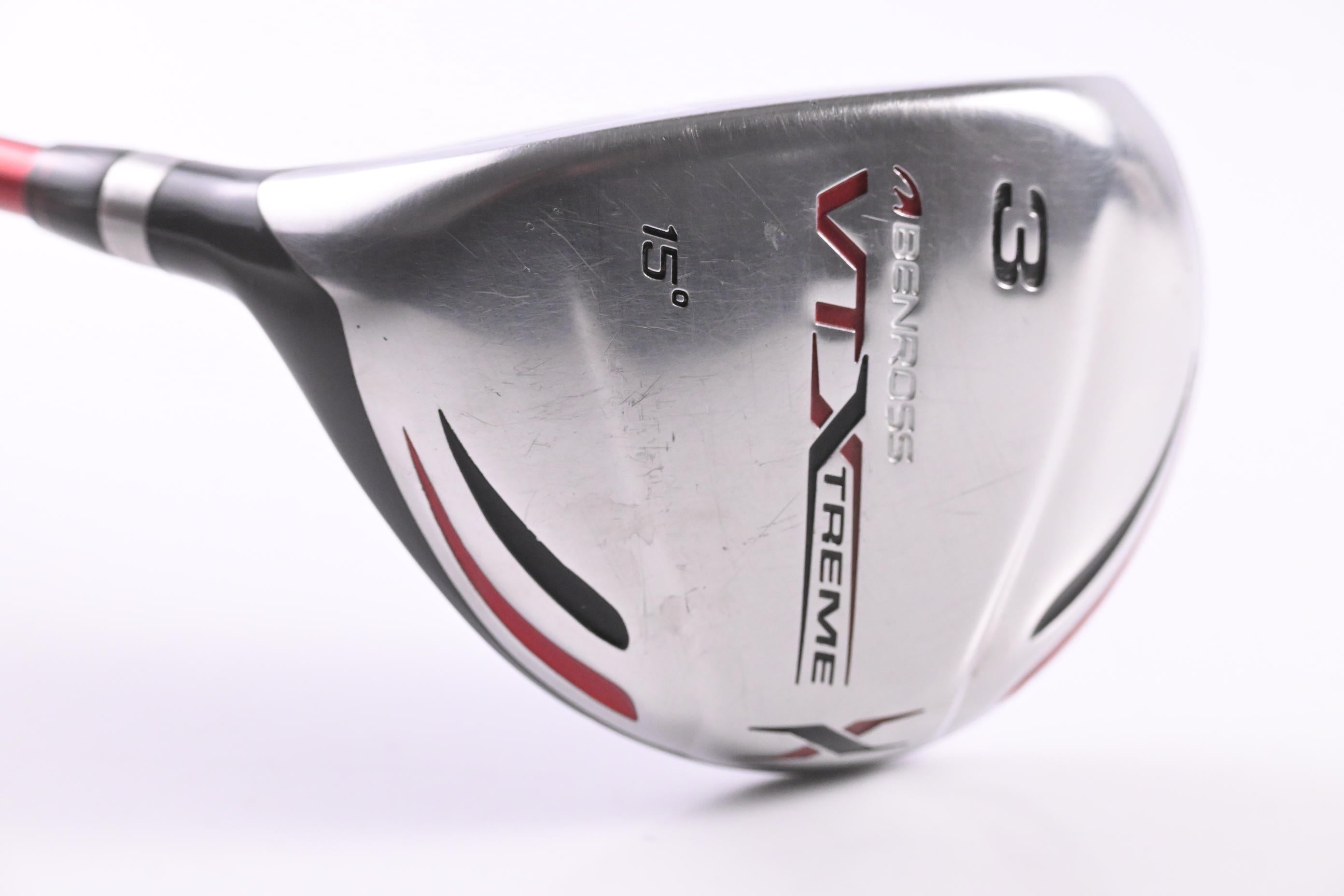Left Hand Benross VT Extreme #3 Wood / 15 Degree / Regular Flex Aldila DVS 75