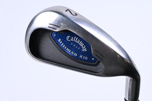 Callaway X-16 #2 Iron / 18 Degree / Stiff Flex Callaway Steelhead X-16 Shaft