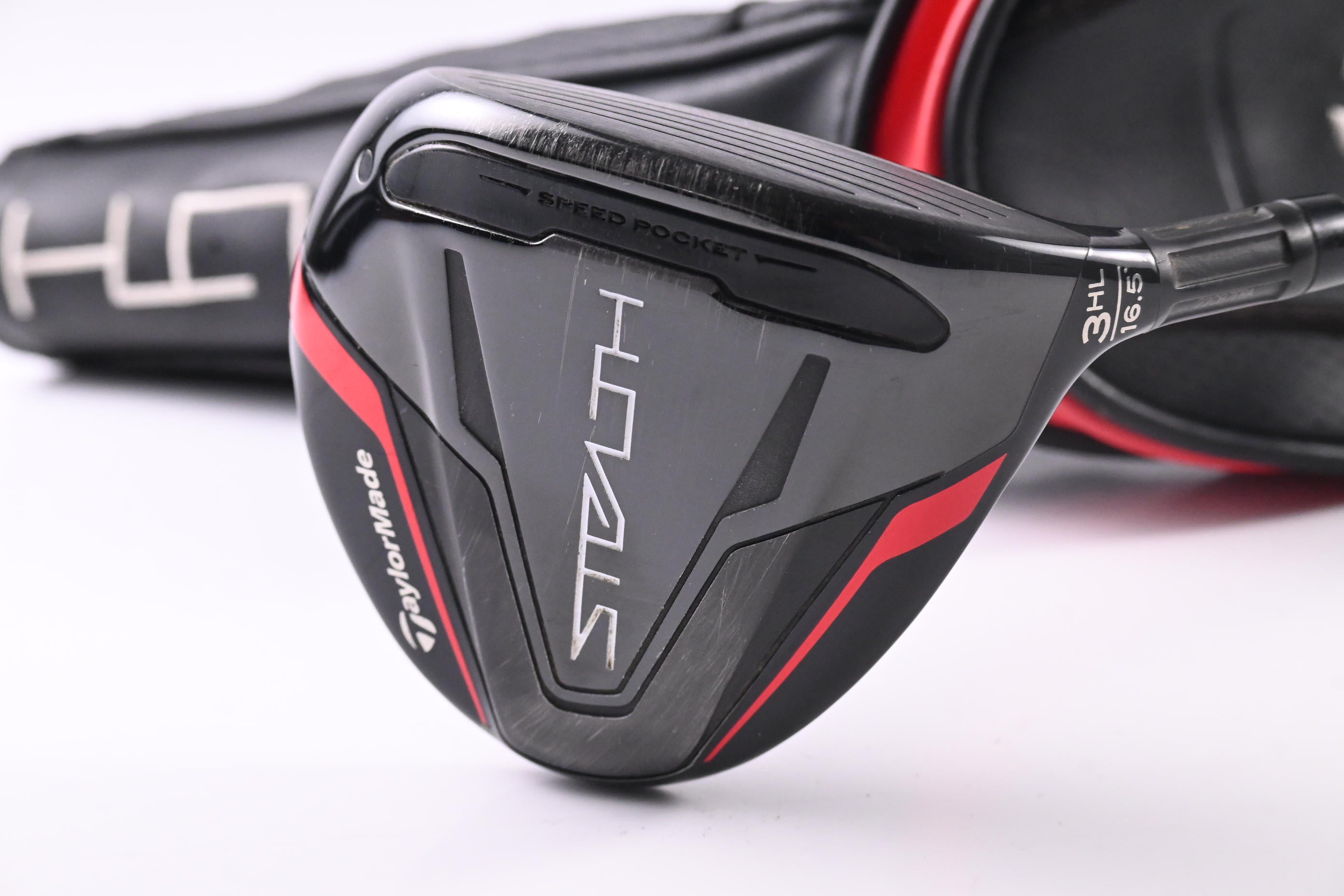 Taylormade Stealth #3HL Wood / 16.5 Degree / Stiff Flex Fujikura Ventus Red 6