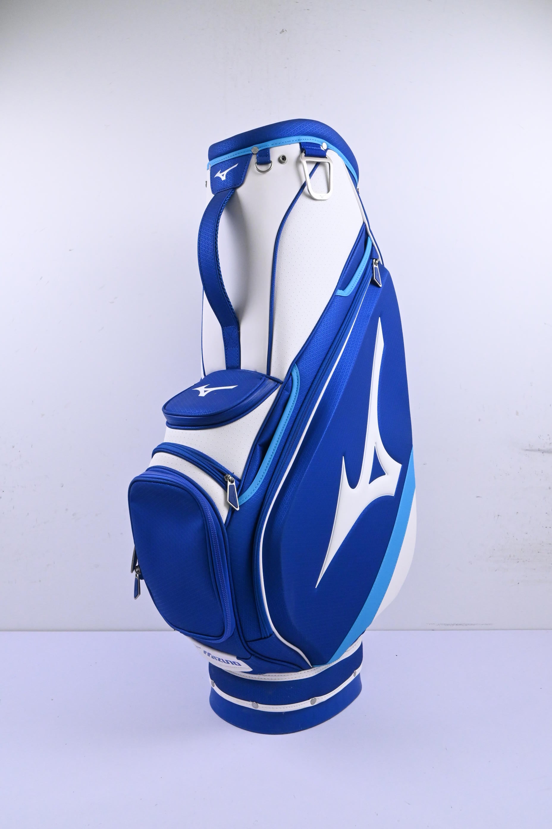 Mizuno Cart Bag / 5-Way Divider / Blue & White