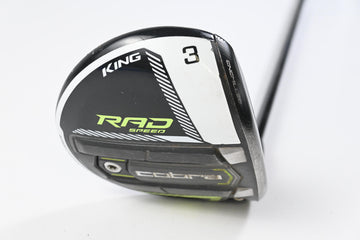 Cobra King Radspeed Draw #3 Wood / 14.5 Degree / Stiff Flex Hzrdus Smoke Blue