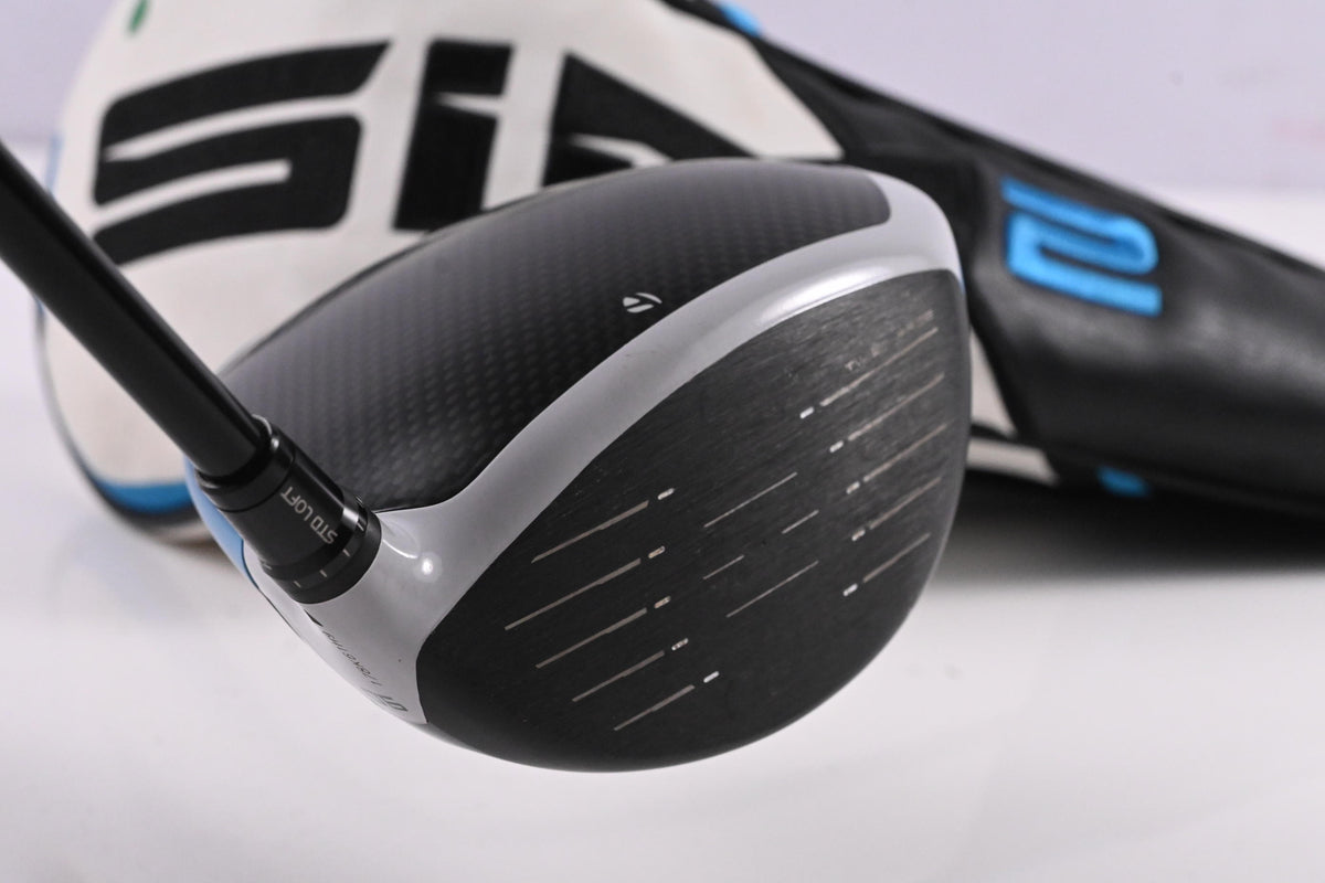 Left Hand Taylormade SIM2 Max Driver / 9 Degree / Stiff Flex Tensei AV Blue 60 Shaft