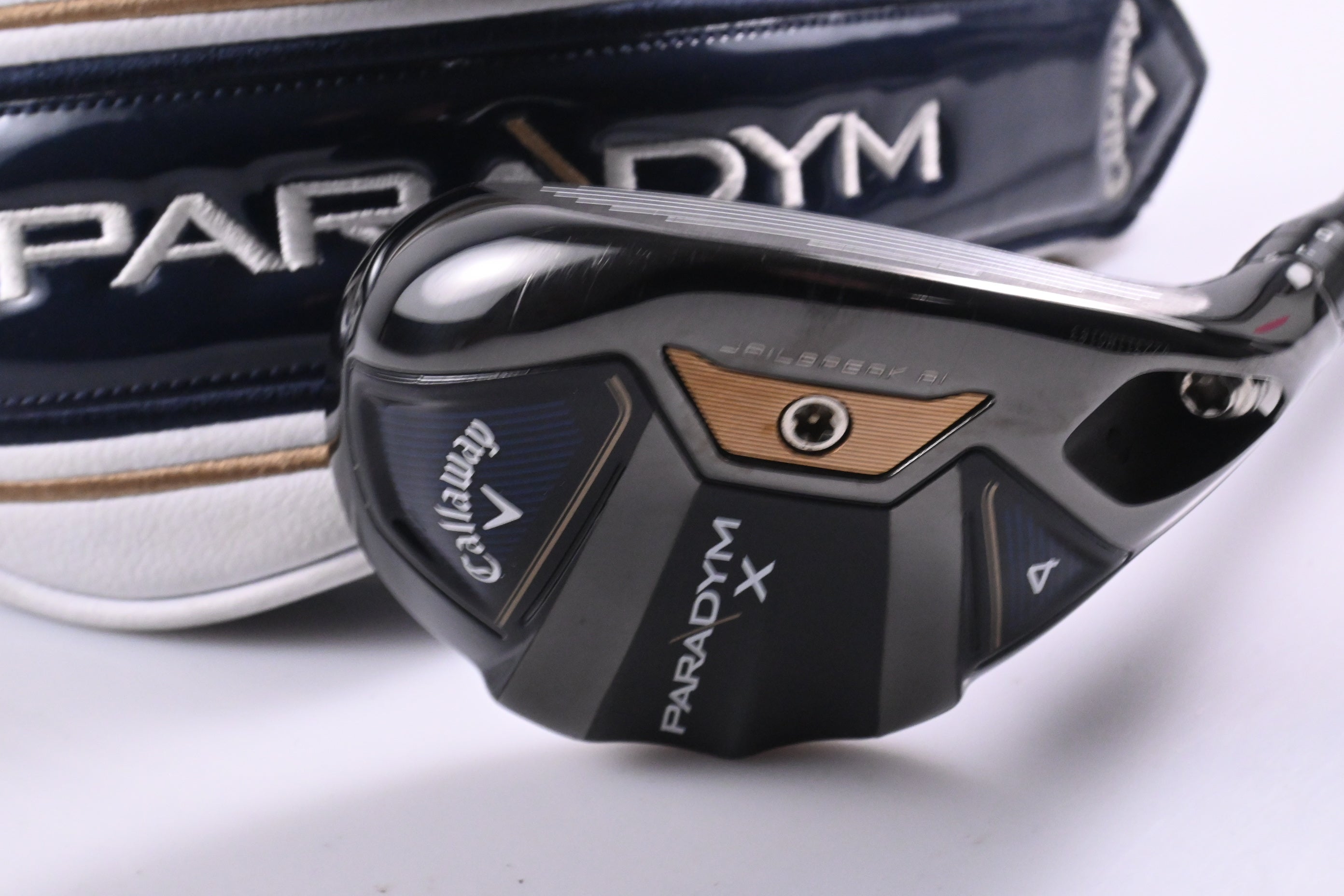 Callaway Paradym X #4 Hybrid / 21 Degree / Regular Flex HZRDUS Silver 65 Shaft